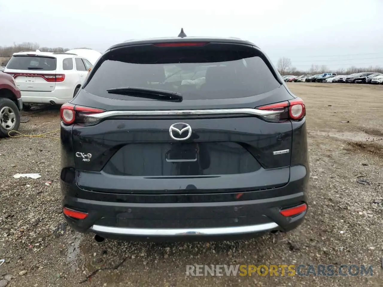 6 fotografías del automóvil dañado JM3TCBDY8M0511842 MAZDA CX-9 2021