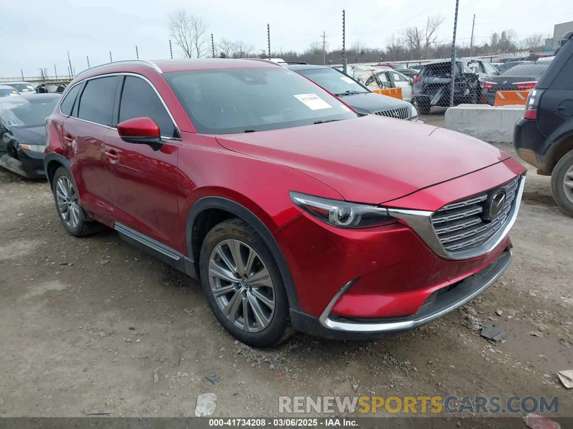 1 fotografías del automóvil dañado JM3TCBEY0M0502938 MAZDA CX-9 2021