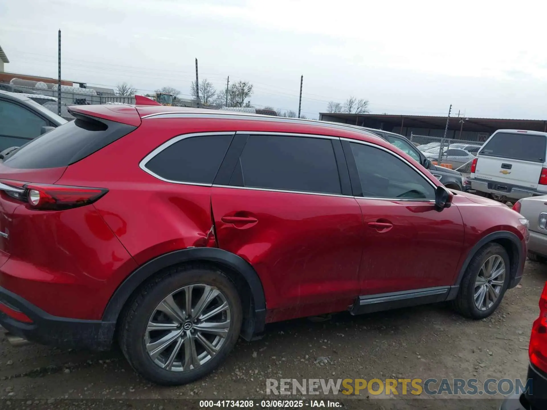 13 fotografías del automóvil dañado JM3TCBEY0M0502938 MAZDA CX-9 2021