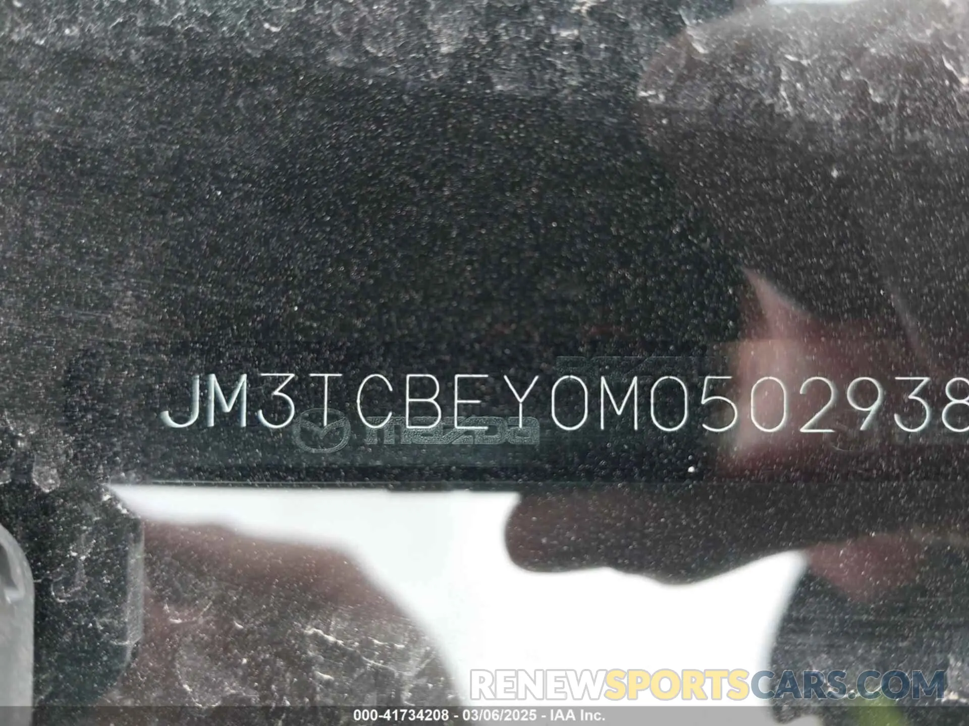 9 fotografías del automóvil dañado JM3TCBEY0M0502938 MAZDA CX-9 2021