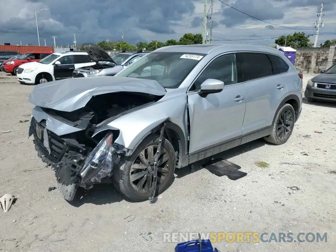 1 fotografías del automóvil dañado JM3TCBAY0N0611407 MAZDA CX-9 2022