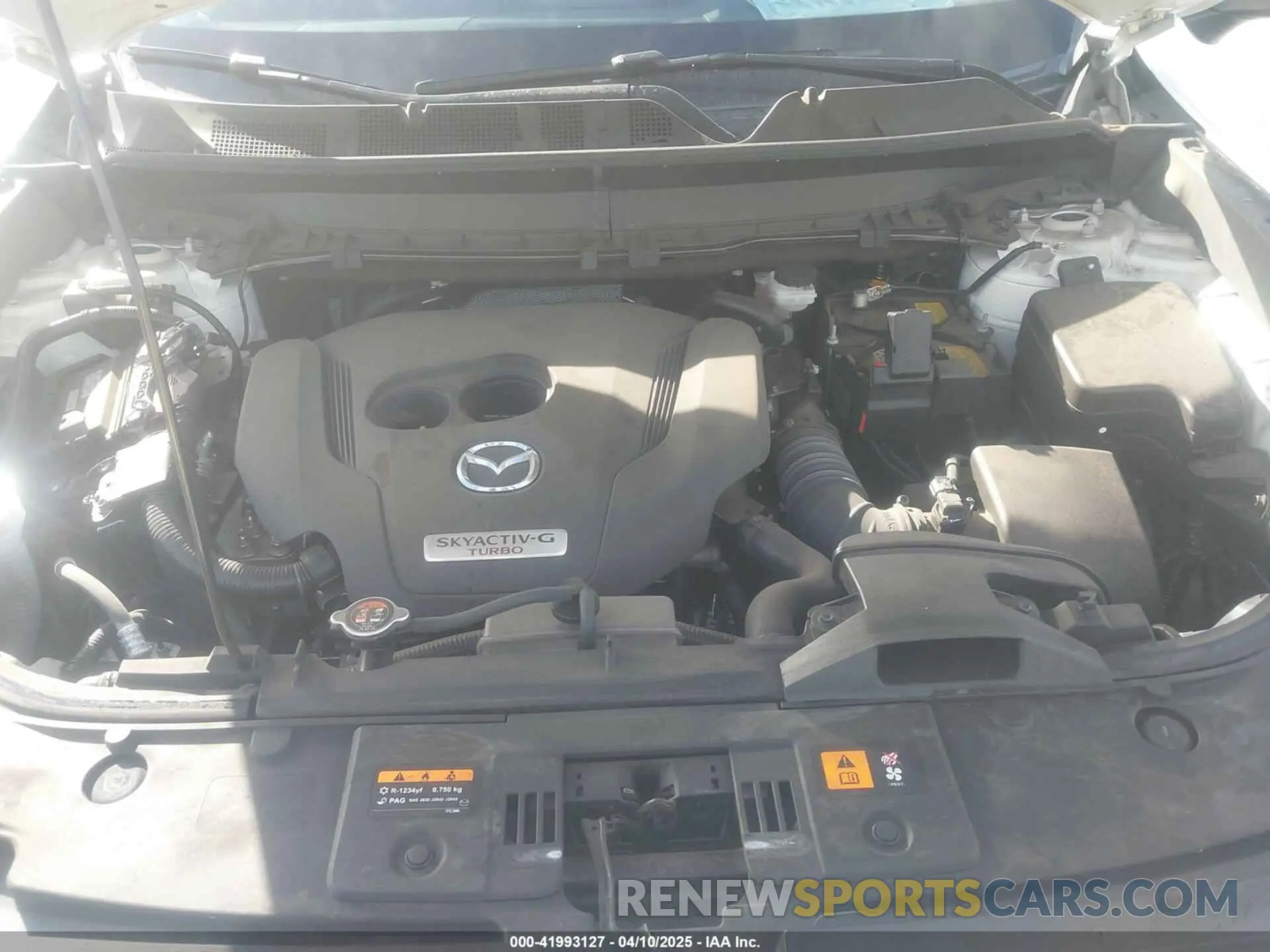 10 fotografías del automóvil dañado JM3TCBAY3N0613037 MAZDA CX-9 2022