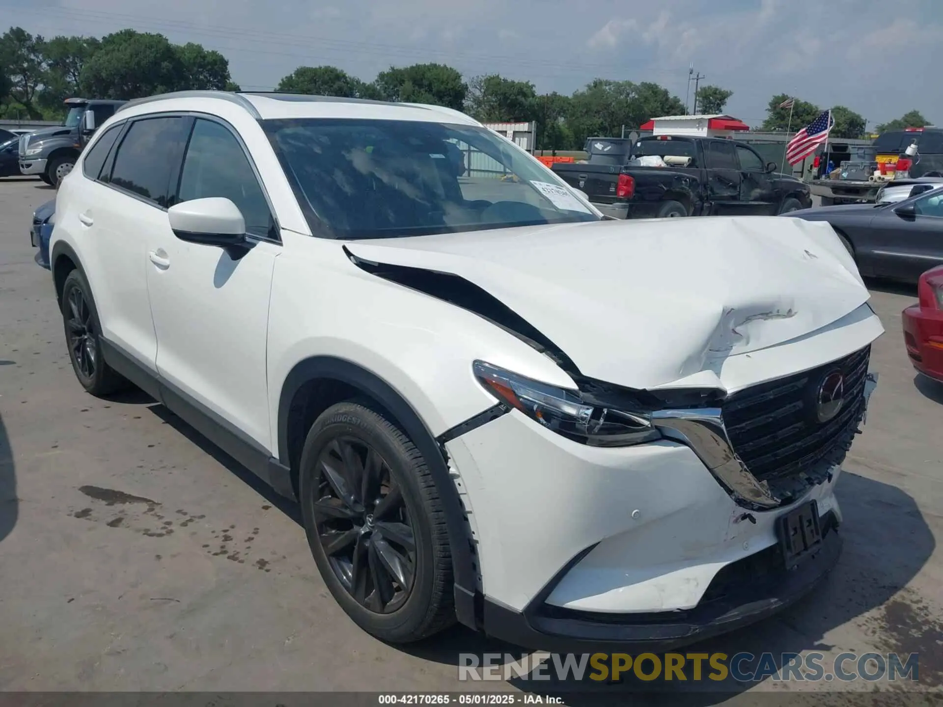 1 fotografías del automóvil dañado JM3TCBAY3N0626046 MAZDA CX-9 2022
