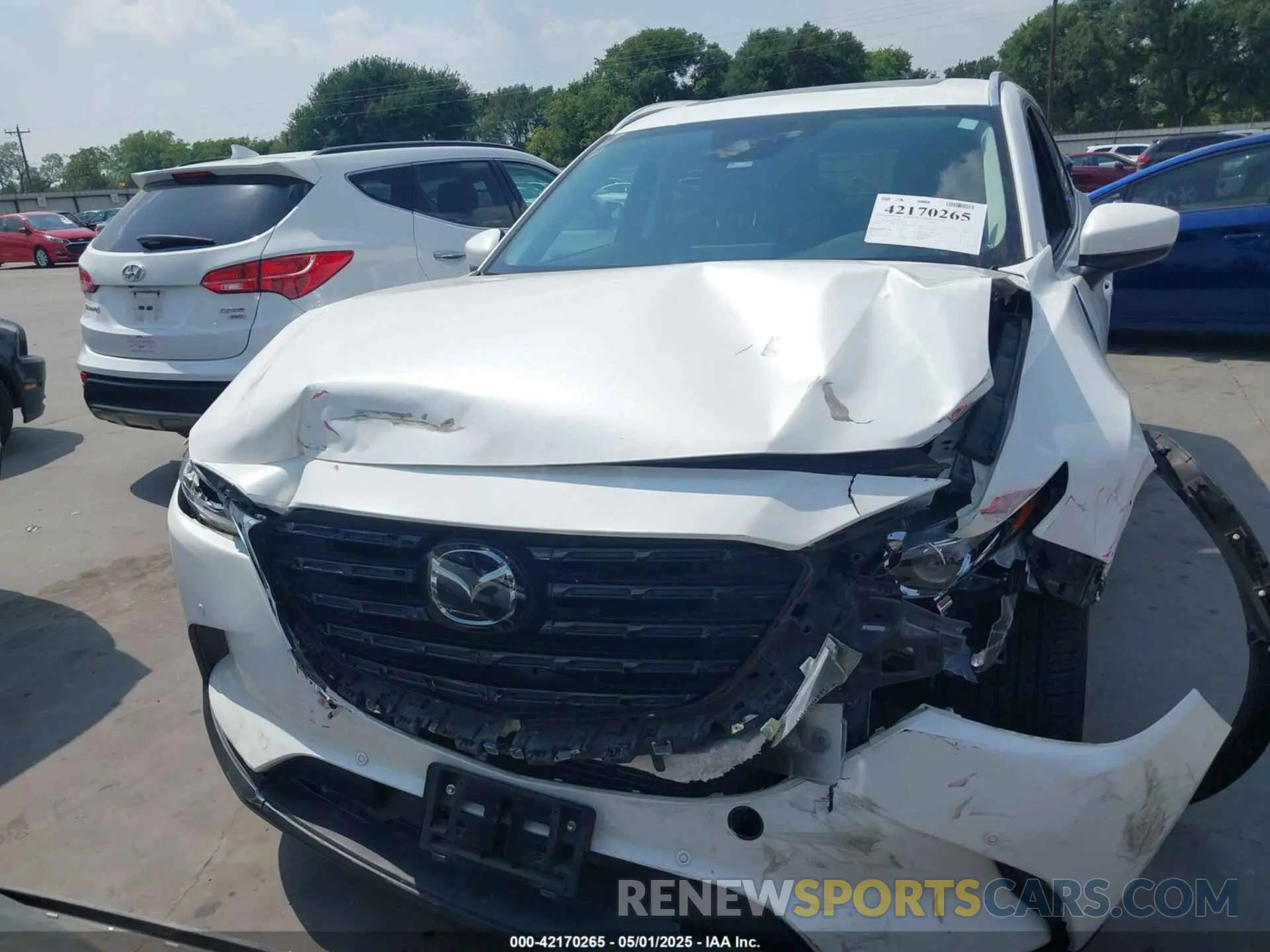 12 fotografías del automóvil dañado JM3TCBAY3N0626046 MAZDA CX-9 2022
