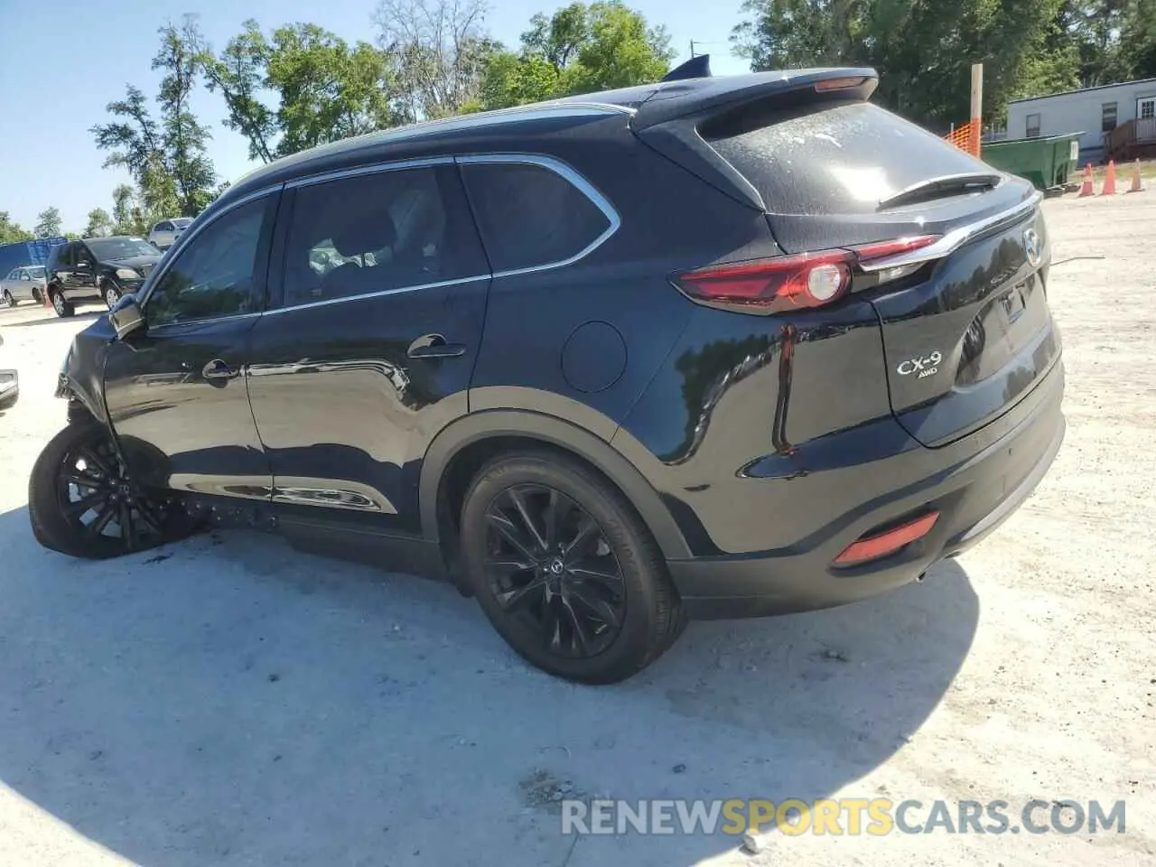 2 fotografías del automóvil dañado JM3TCBAY5N0604615 MAZDA CX-9 2022