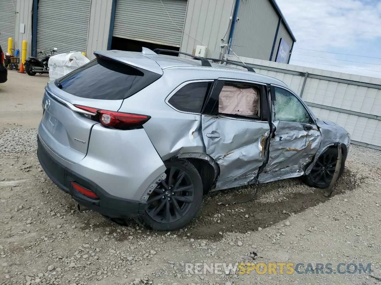 3 fotografías del automóvil dañado JM3TCBAY8N0629458 MAZDA CX-9 2022