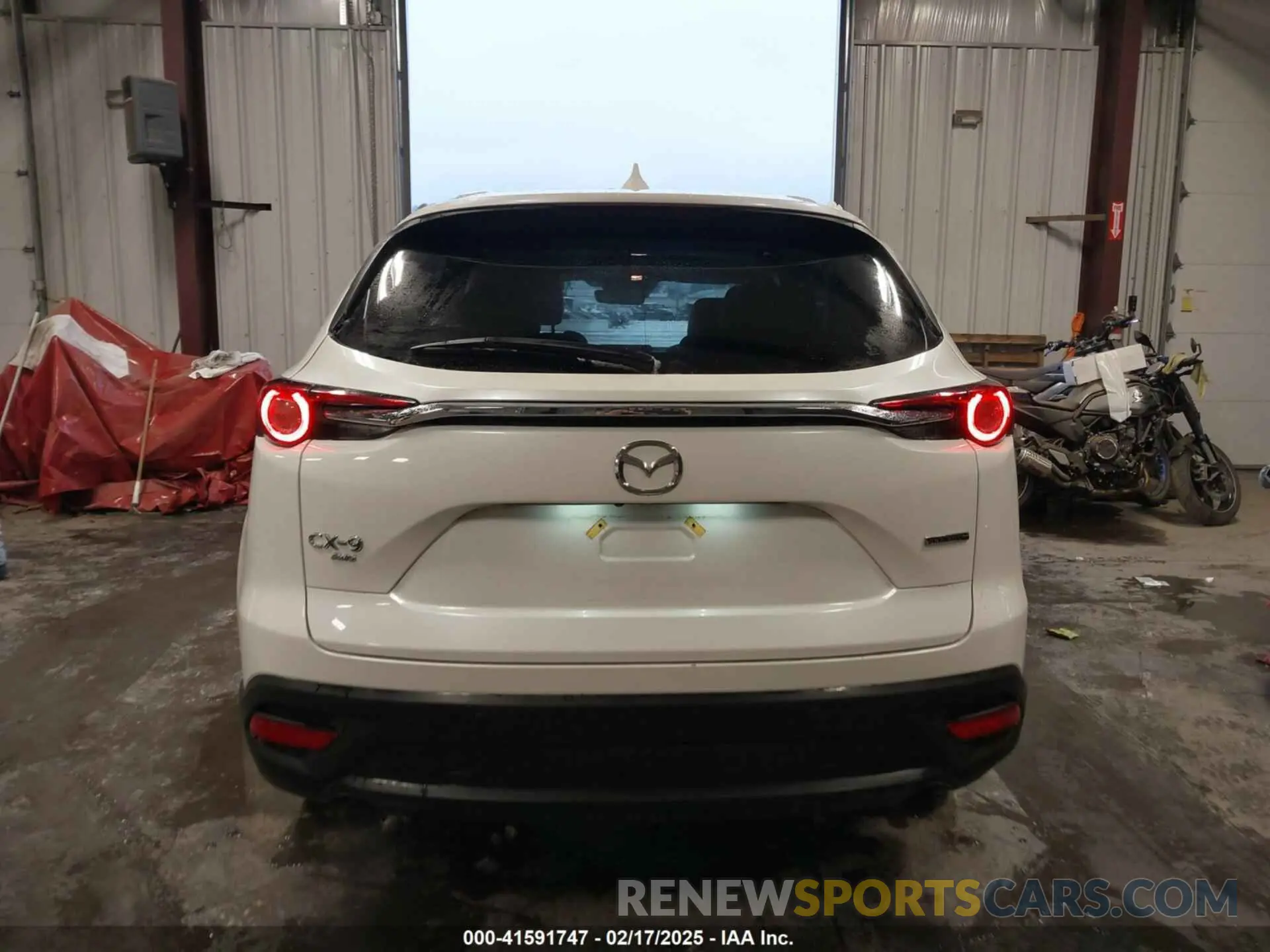 16 fotografías del automóvil dañado JM3TCBAY9N0624088 MAZDA CX-9 2022