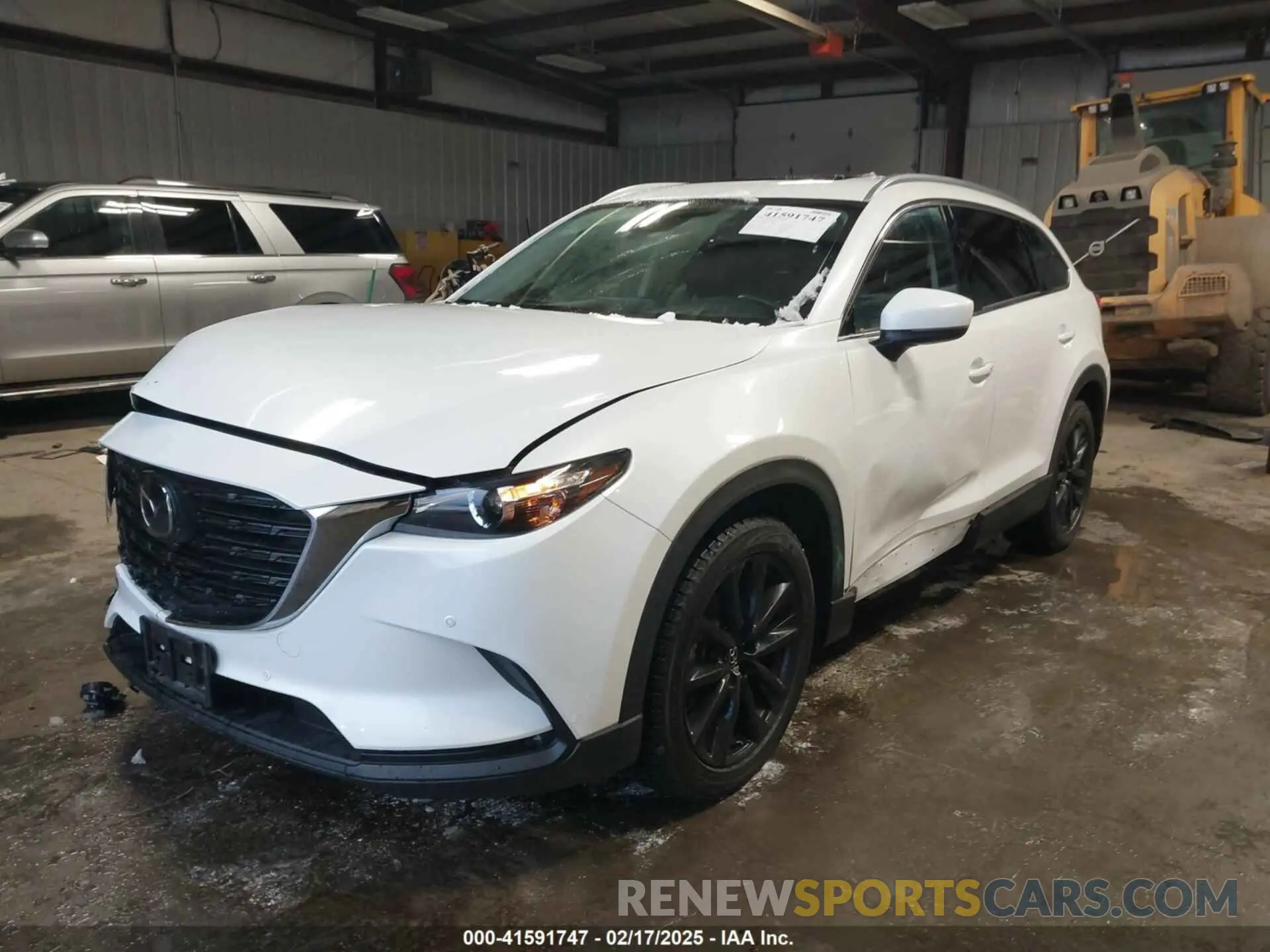 2 fotografías del automóvil dañado JM3TCBAY9N0624088 MAZDA CX-9 2022