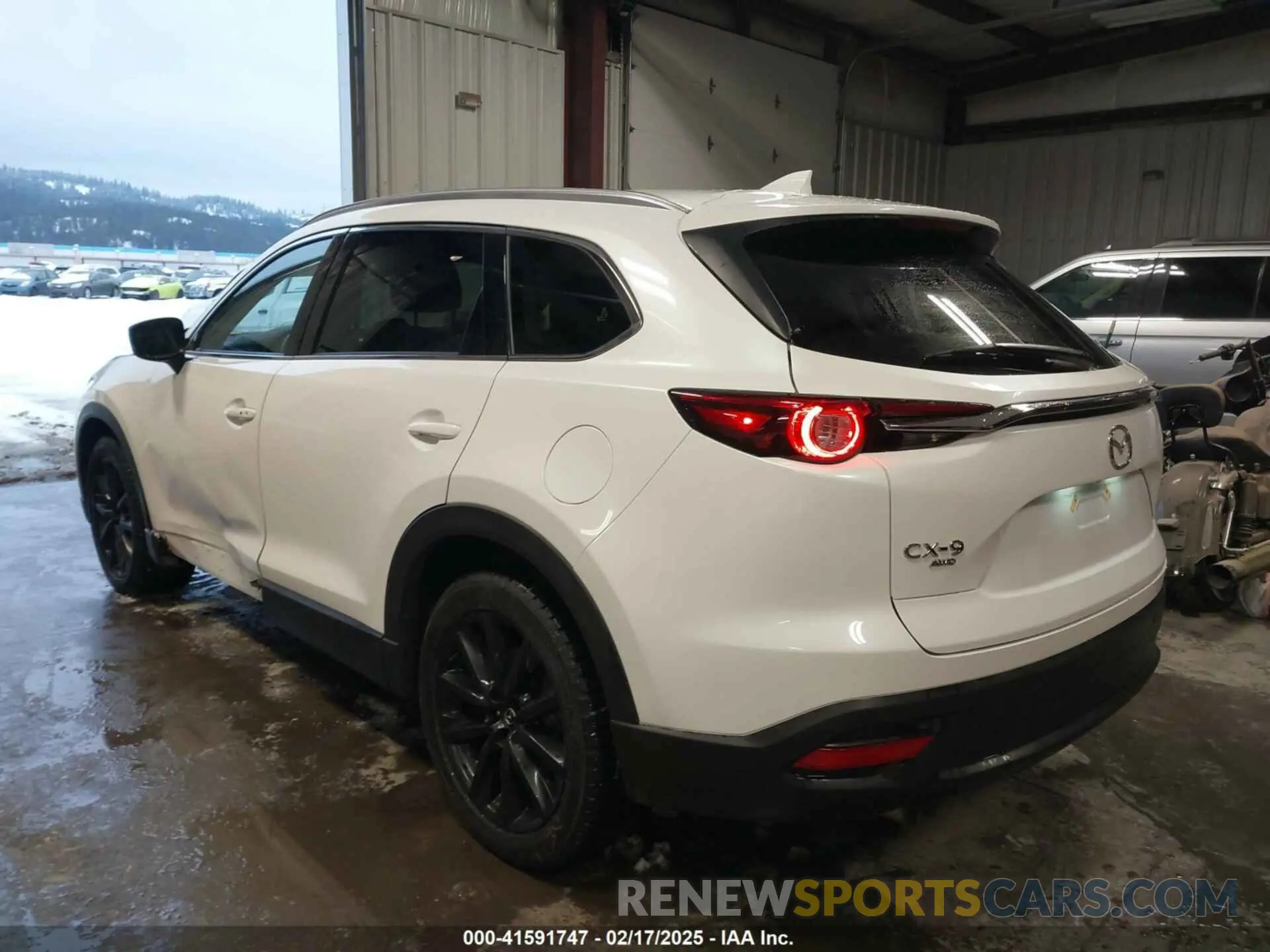 3 fotografías del automóvil dañado JM3TCBAY9N0624088 MAZDA CX-9 2022