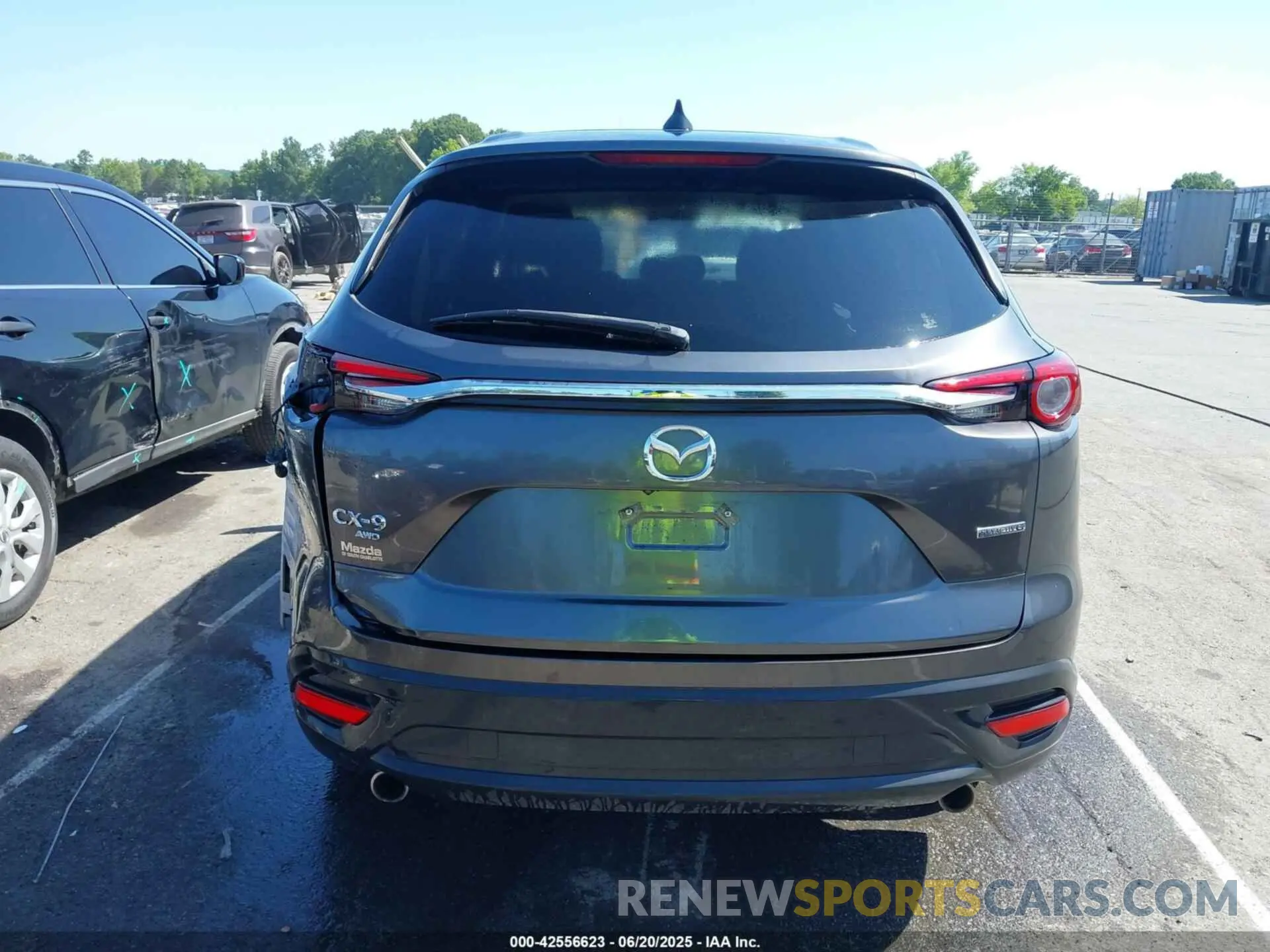 16 fotografías del automóvil dañado JM3TCBBY0N0603774 MAZDA CX-9 2022