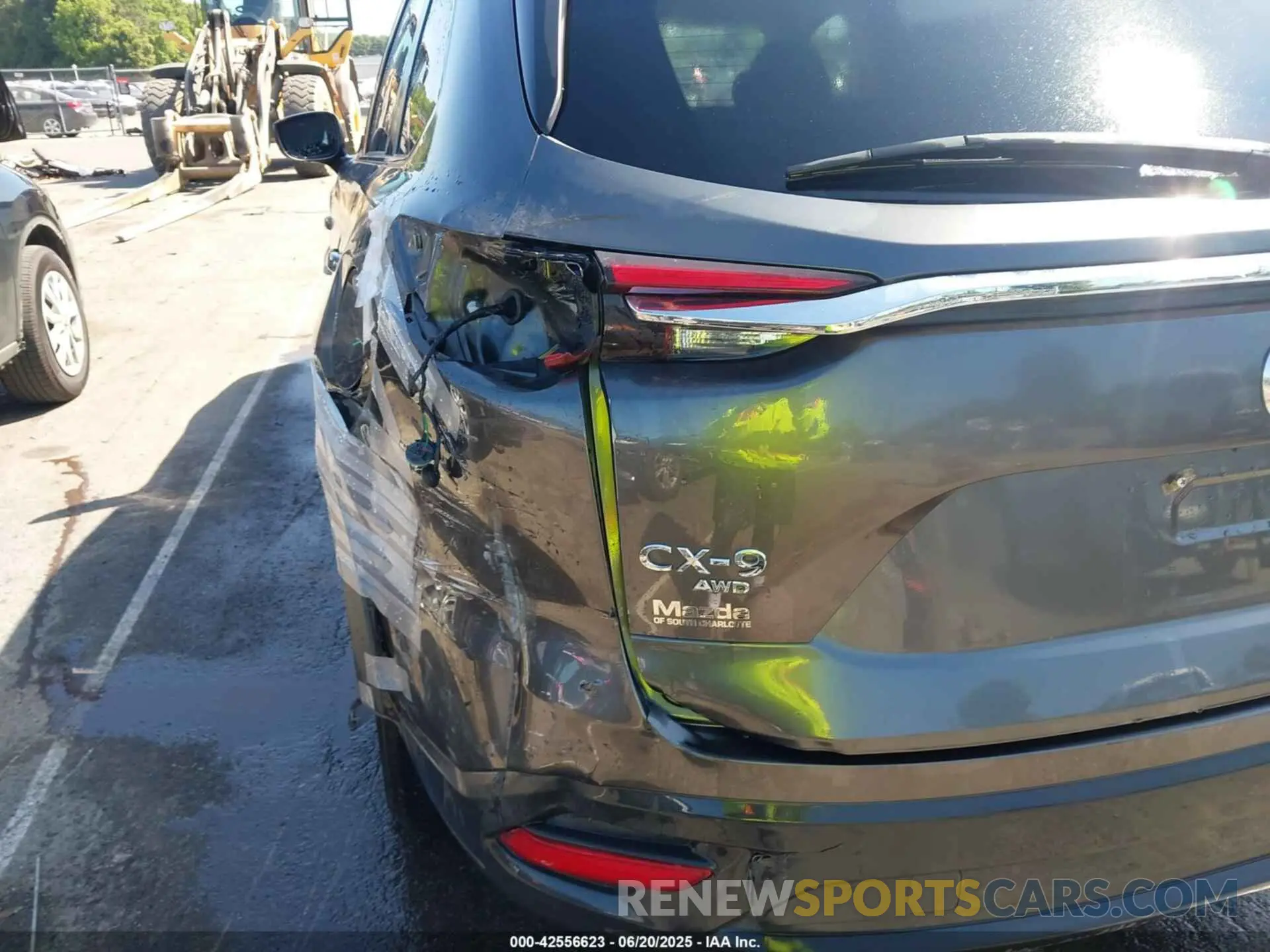 17 fotografías del automóvil dañado JM3TCBBY0N0603774 MAZDA CX-9 2022