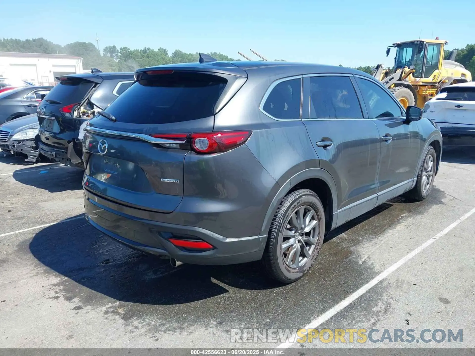 4 fotografías del automóvil dañado JM3TCBBY0N0603774 MAZDA CX-9 2022
