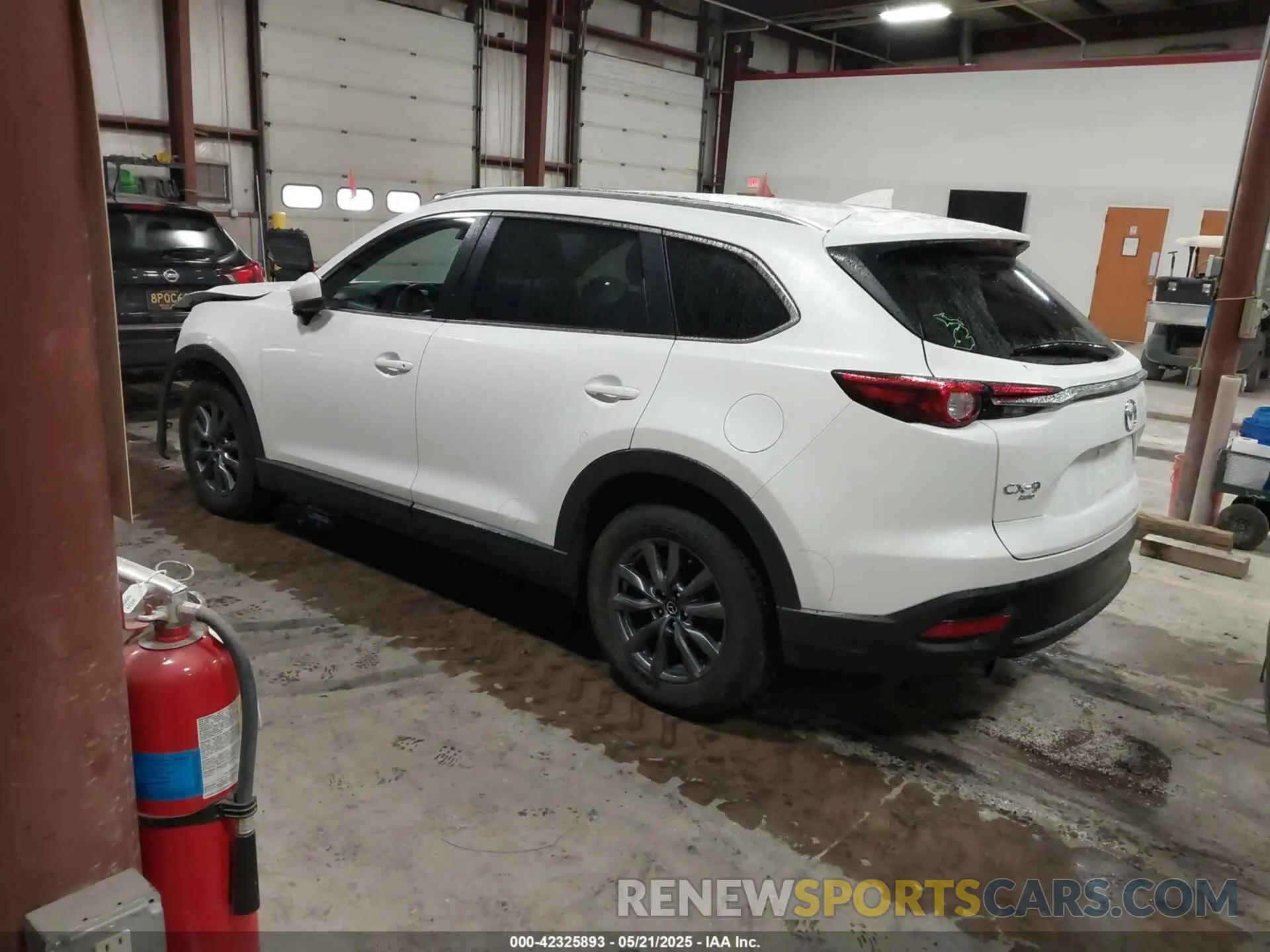 3 fotografías del automóvil dañado JM3TCBBYXN0603653 MAZDA CX-9 2022