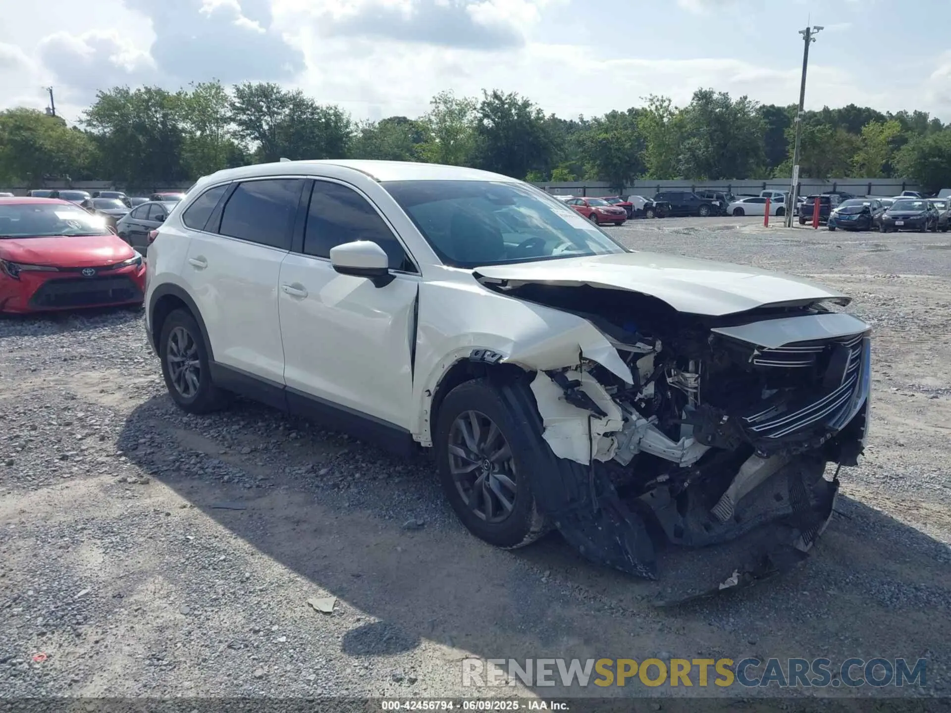 1 fotografías del automóvil dañado JM3TCBCY4N0604912 MAZDA CX-9 2022