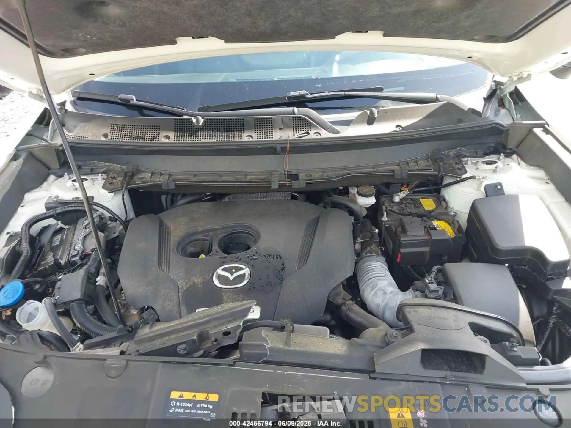 10 fotografías del automóvil dañado JM3TCBCY4N0604912 MAZDA CX-9 2022