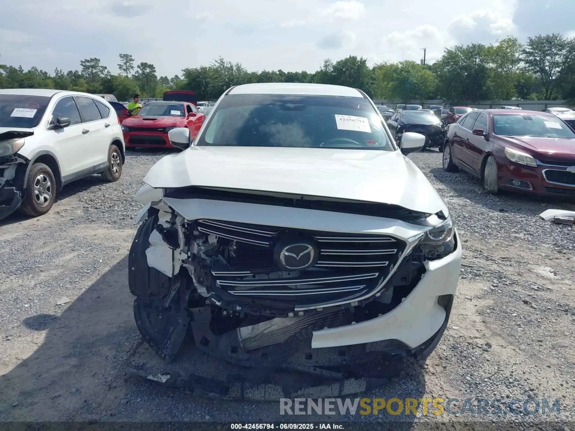 12 fotografías del automóvil dañado JM3TCBCY4N0604912 MAZDA CX-9 2022