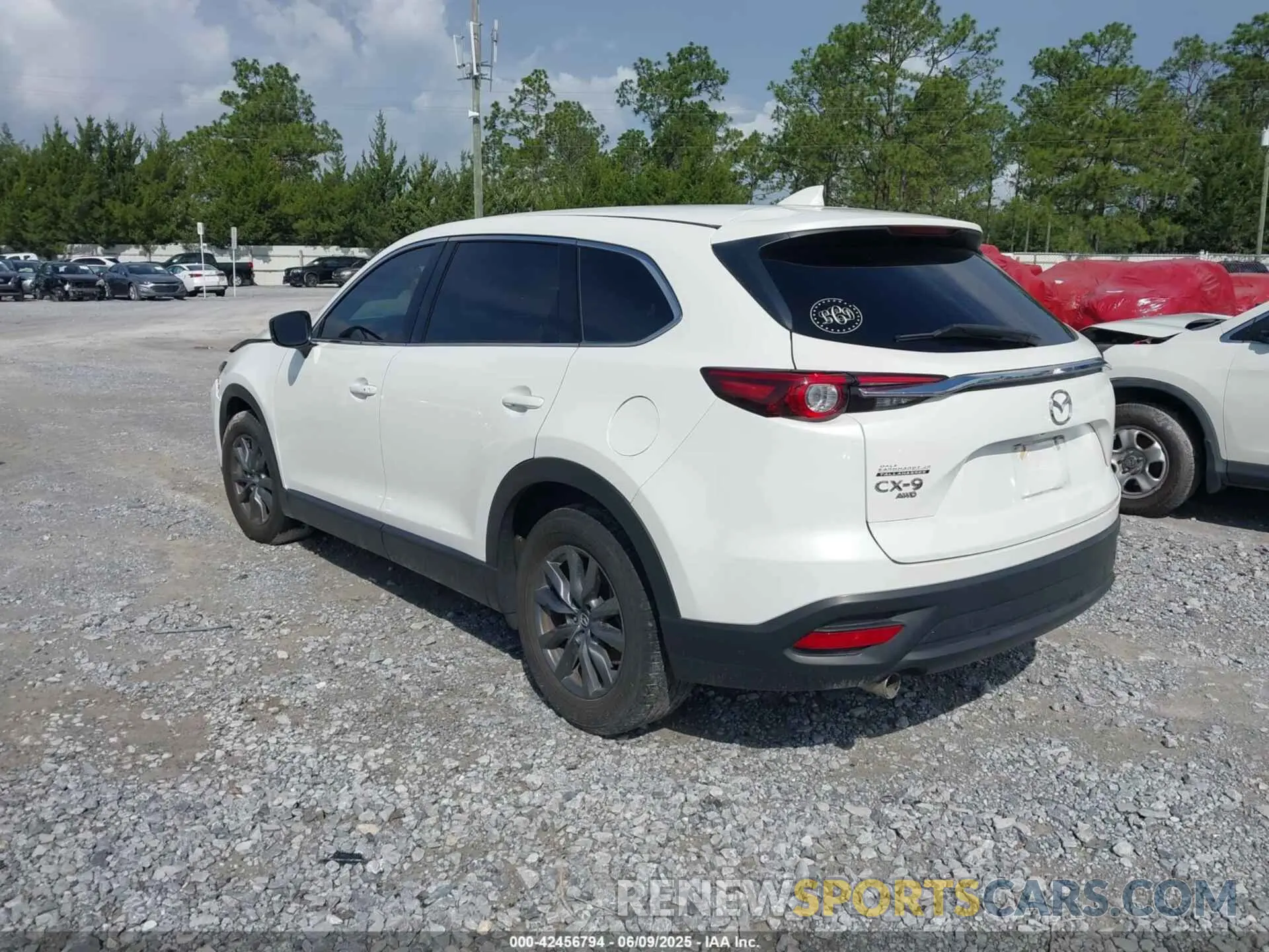 3 fotografías del automóvil dañado JM3TCBCY4N0604912 MAZDA CX-9 2022