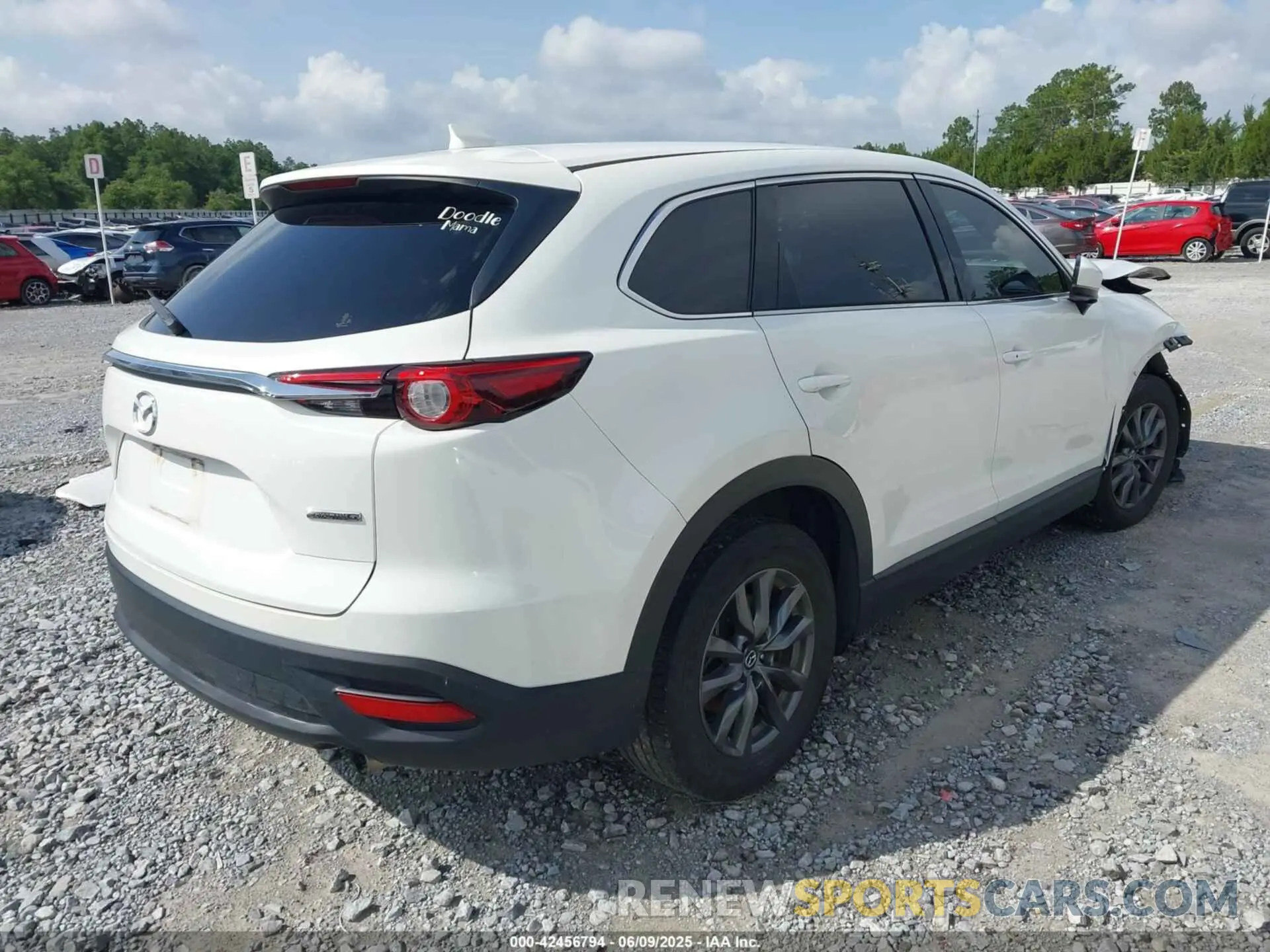 4 fotografías del automóvil dañado JM3TCBCY4N0604912 MAZDA CX-9 2022
