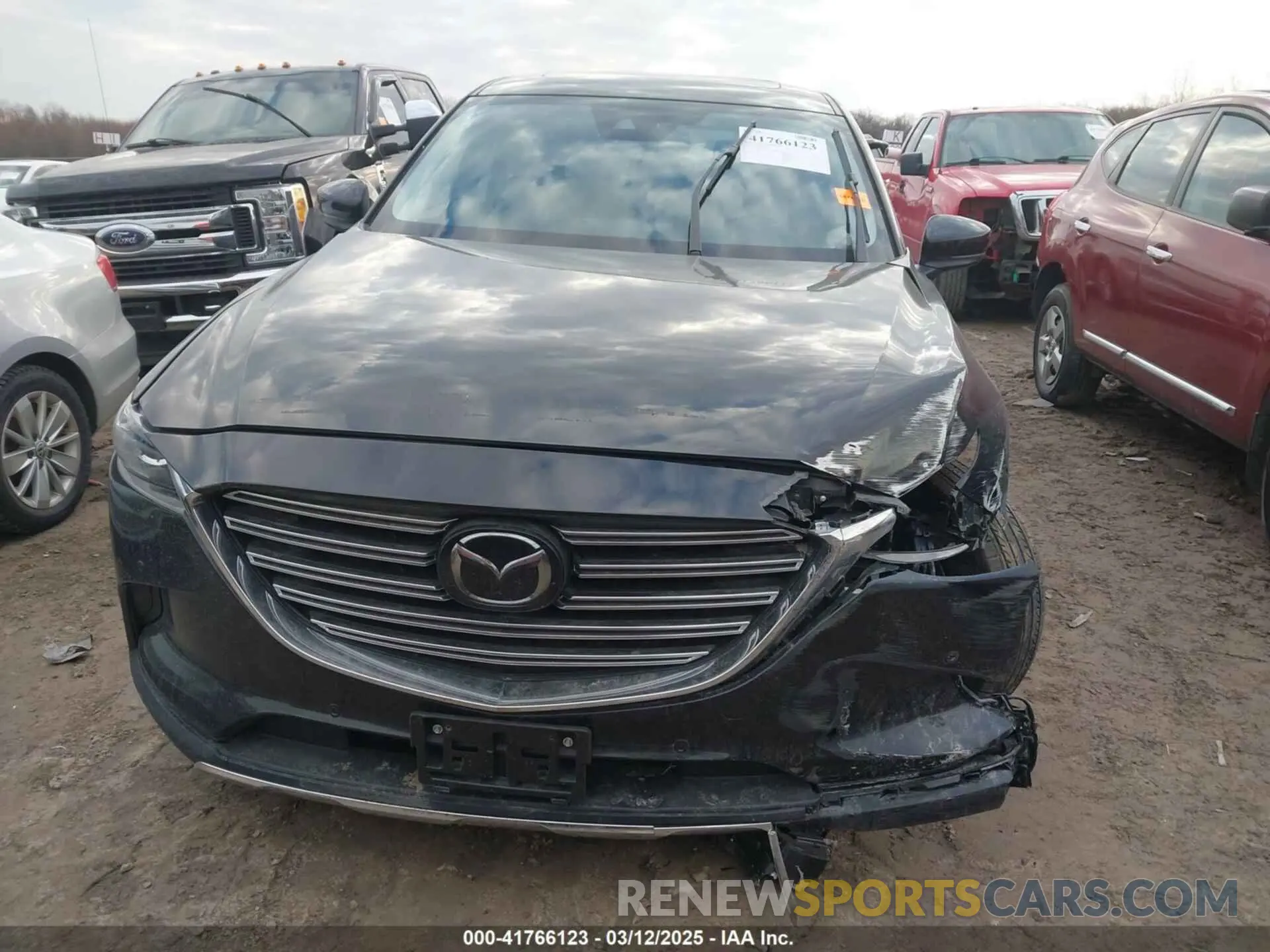12 fotografías del automóvil dañado JM3TCBCY4N0624741 MAZDA CX-9 2022
