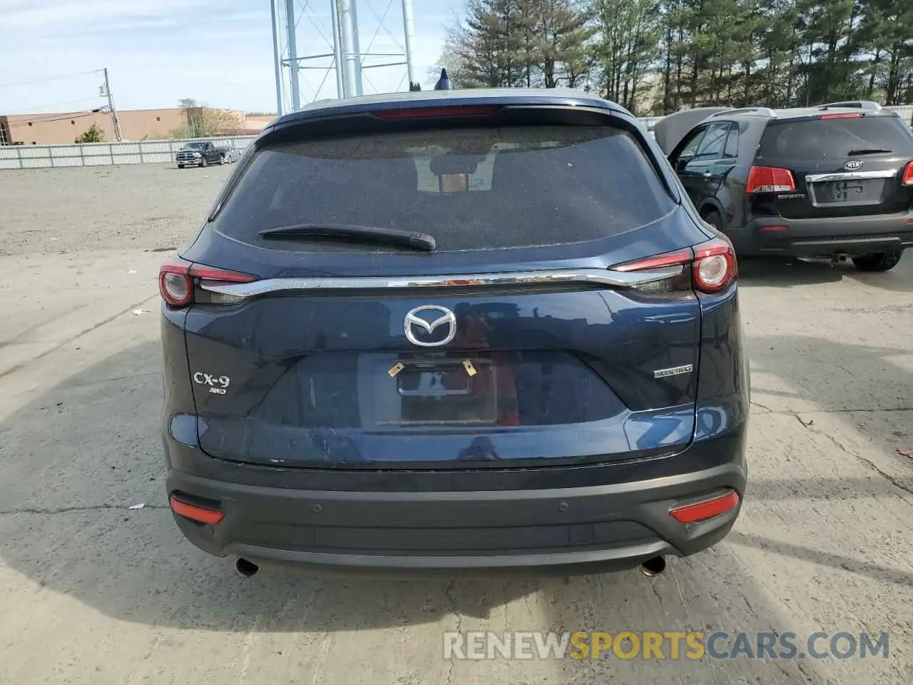 6 fotografías del automóvil dañado JM3TCBCY6N0624661 MAZDA CX-9 2022