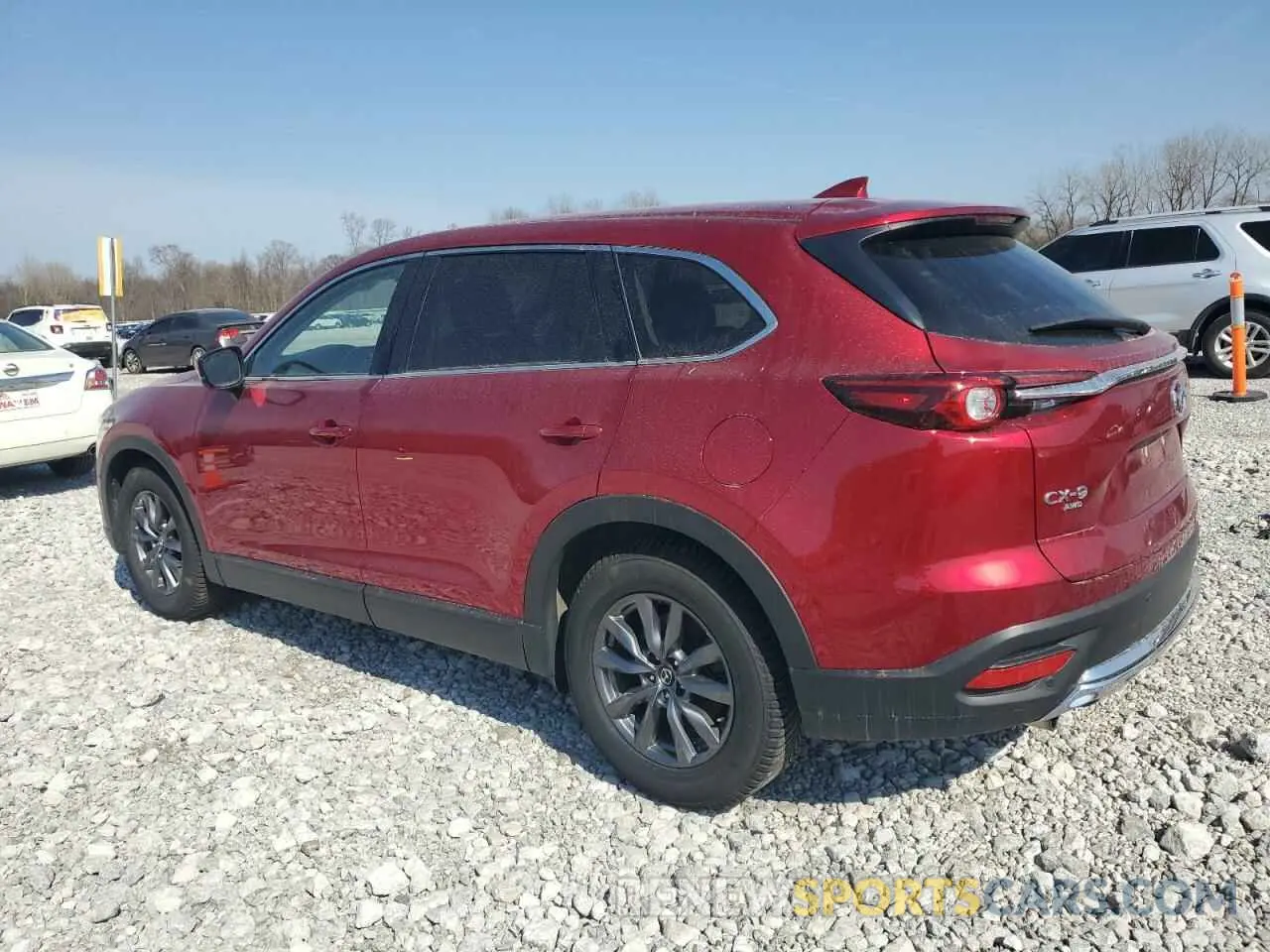 2 fotografías del automóvil dañado JM3TCBCY7N0624510 MAZDA CX-9 2022