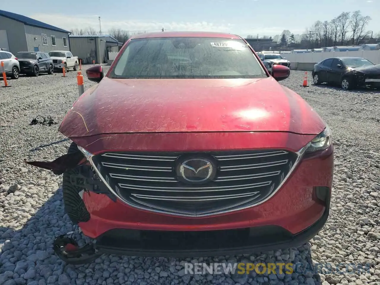 5 fotografías del automóvil dañado JM3TCBCY7N0624510 MAZDA CX-9 2022