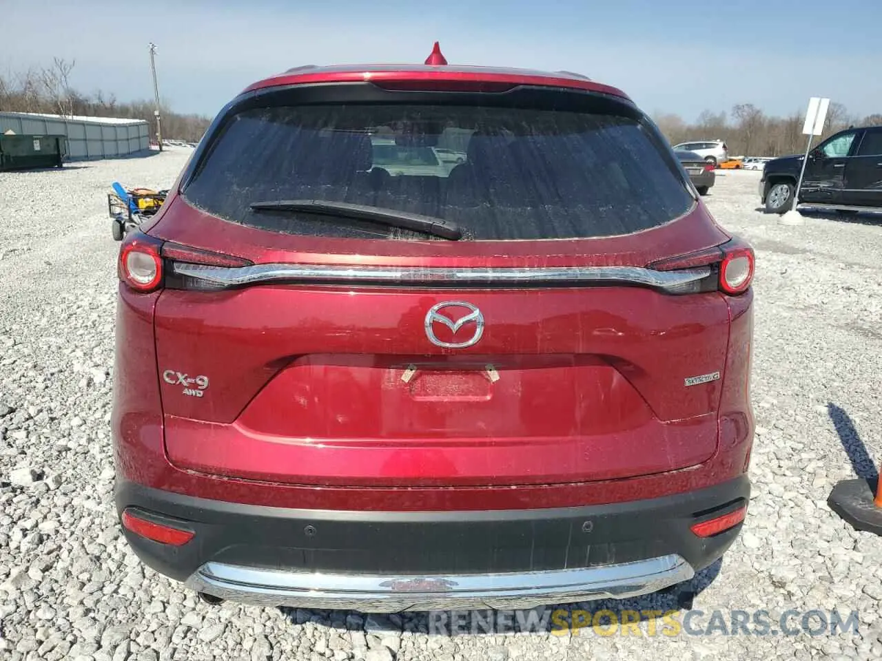 6 fotografías del automóvil dañado JM3TCBCY7N0624510 MAZDA CX-9 2022