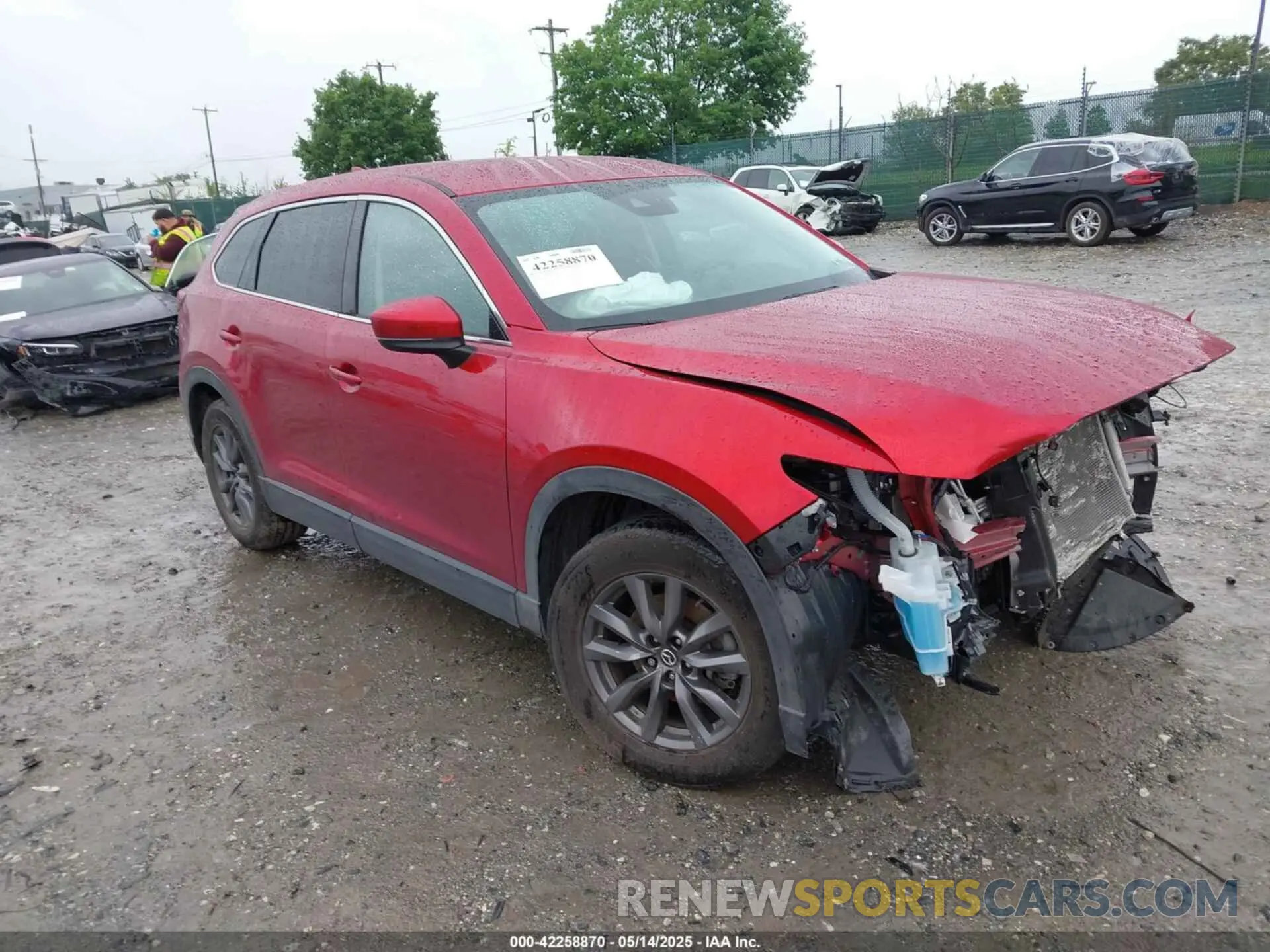 1 fotografías del automóvil dañado JM3TCBCY9N0613508 MAZDA CX-9 2022