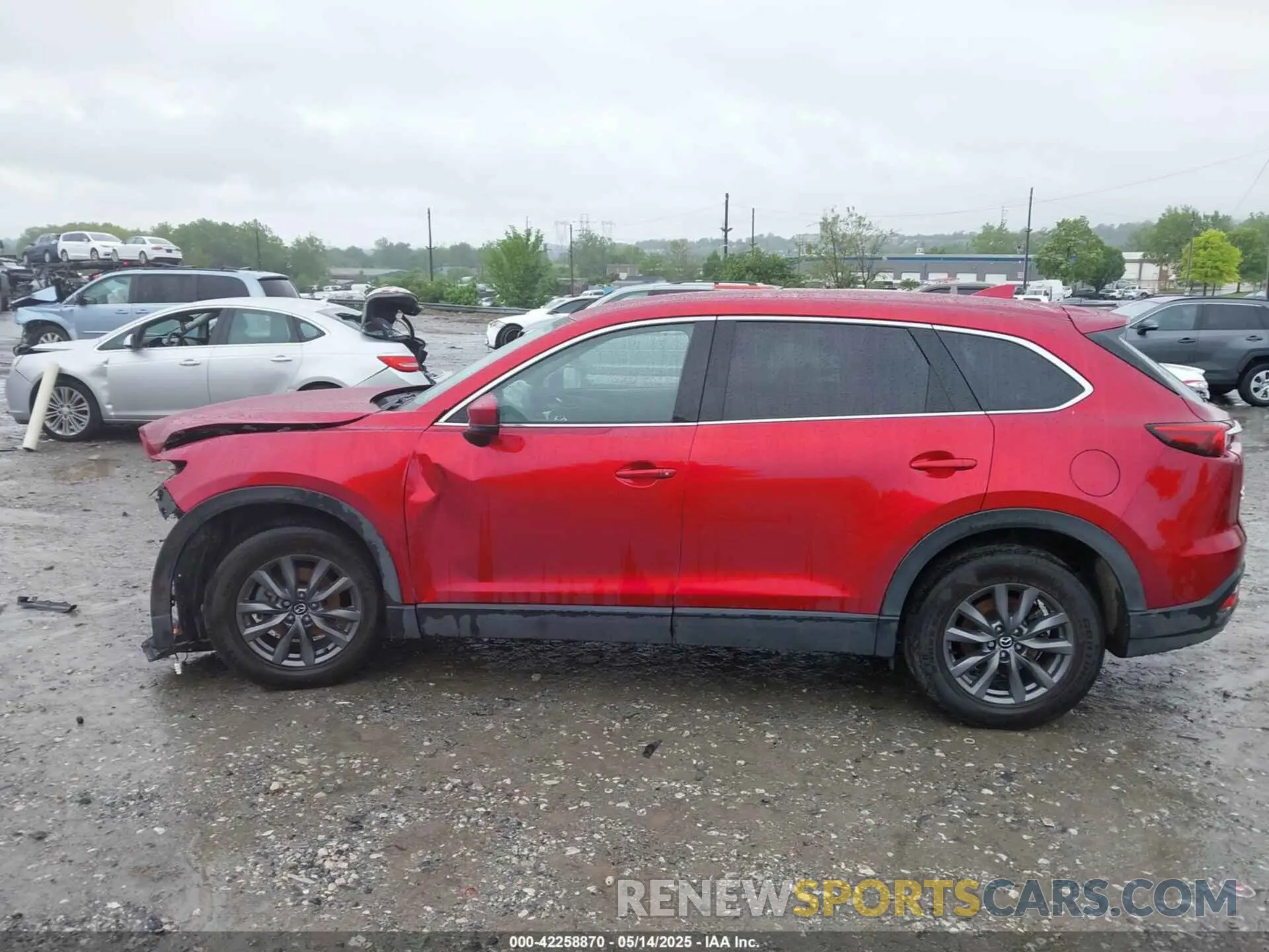 15 fotografías del automóvil dañado JM3TCBCY9N0613508 MAZDA CX-9 2022