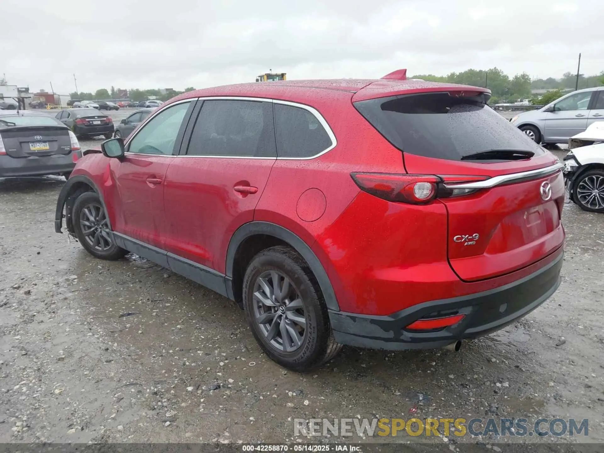 3 fotografías del automóvil dañado JM3TCBCY9N0613508 MAZDA CX-9 2022