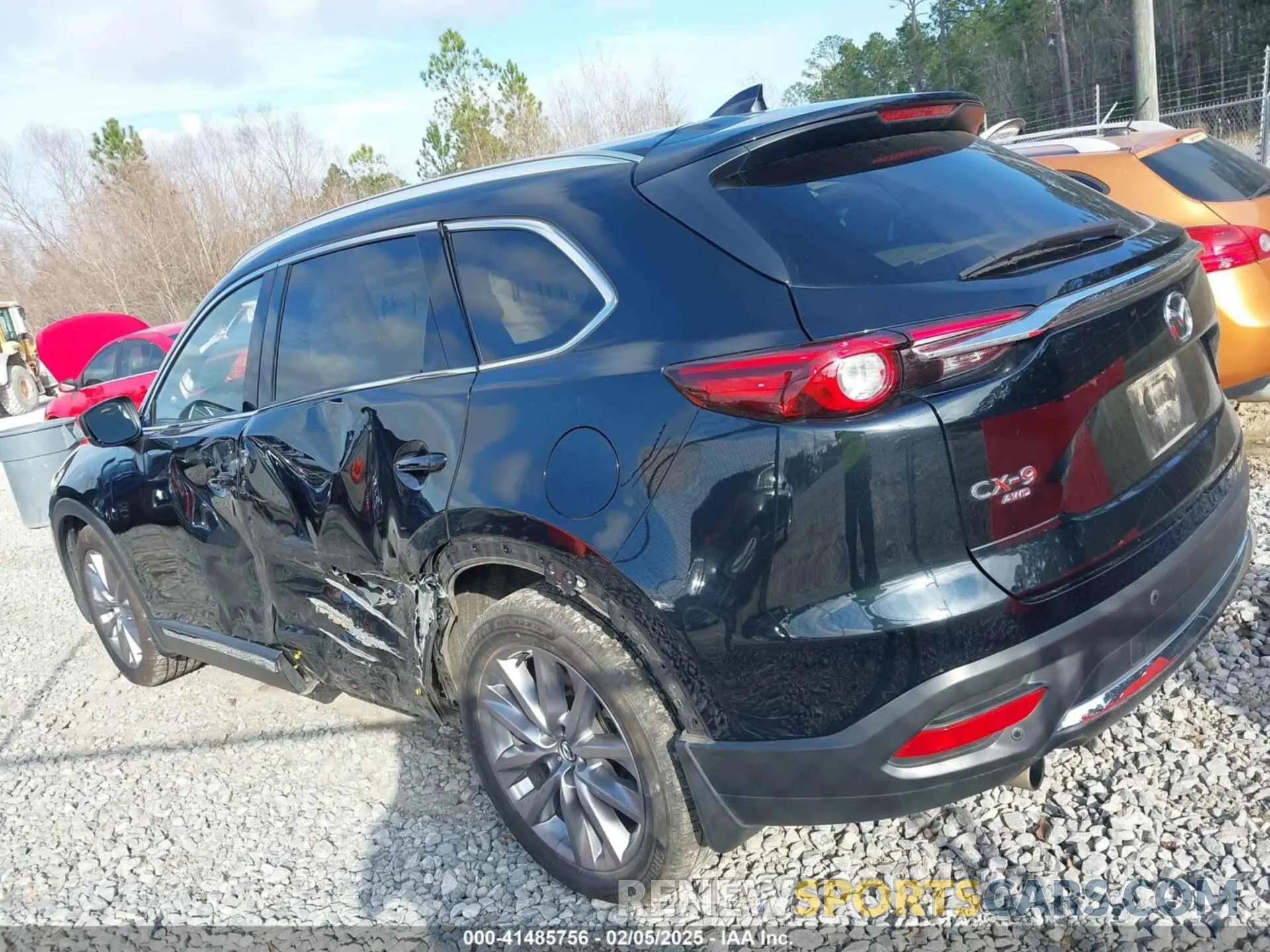 15 fotografías del automóvil dañado JM3TCBDY0N0612438 MAZDA CX-9 2022