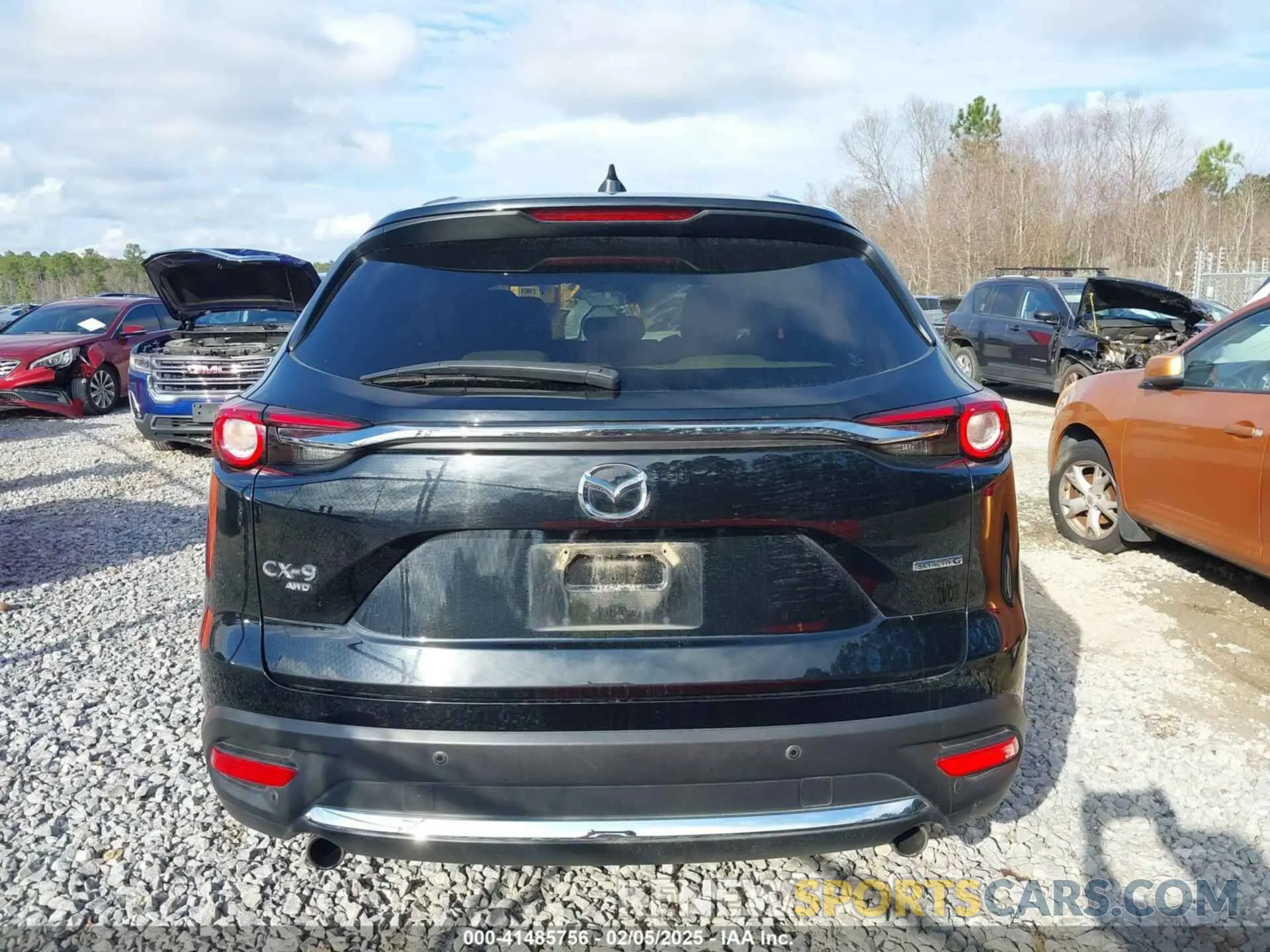 17 fotografías del automóvil dañado JM3TCBDY0N0612438 MAZDA CX-9 2022