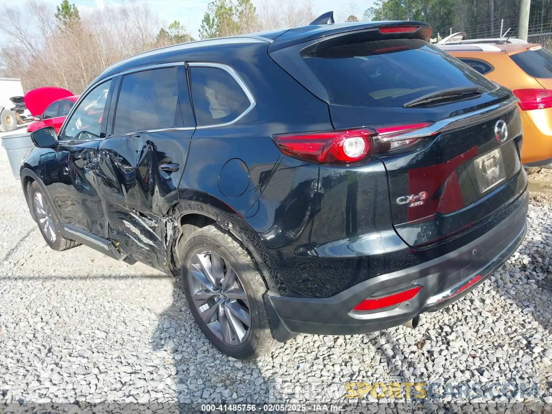 3 fotografías del automóvil dañado JM3TCBDY0N0612438 MAZDA CX-9 2022