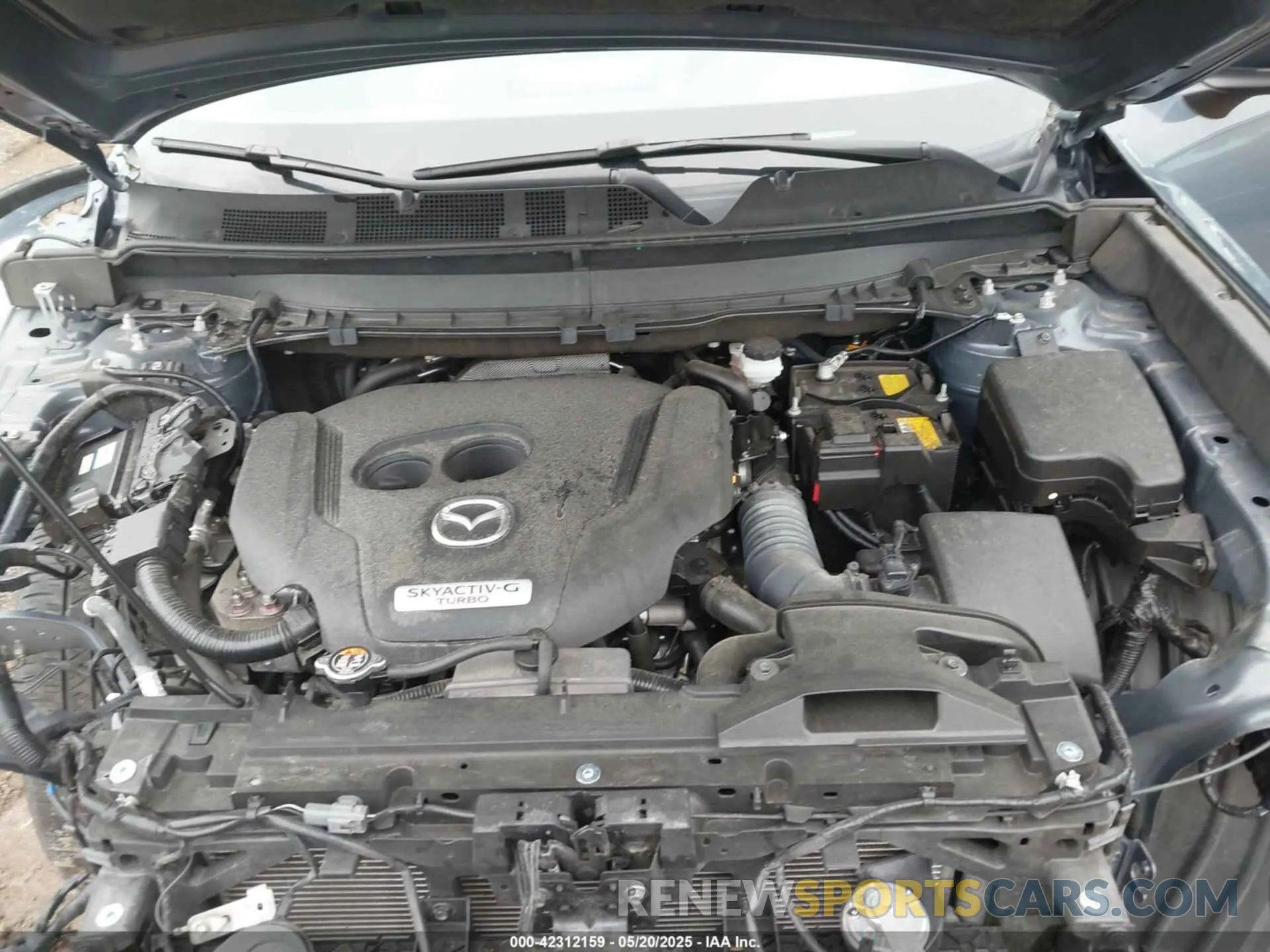 10 fotografías del automóvil dañado JM3TCBDY0N0615968 MAZDA CX-9 2022
