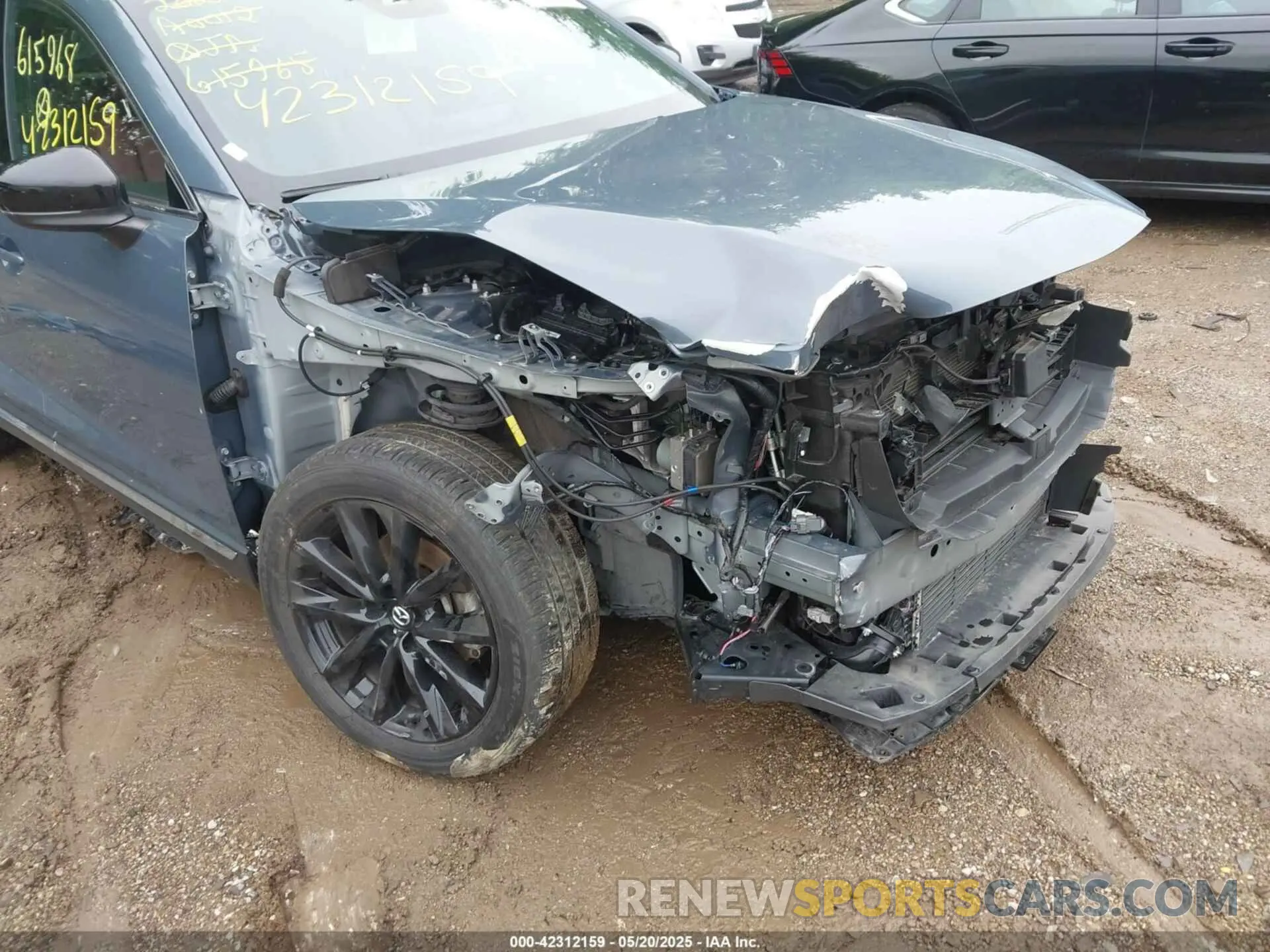 6 fotografías del automóvil dañado JM3TCBDY0N0615968 MAZDA CX-9 2022
