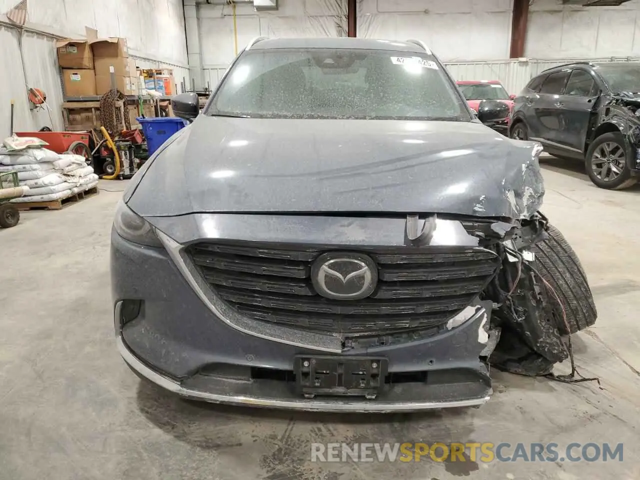 5 fotografías del automóvil dañado JM3TCBDY0N0623164 MAZDA CX-9 2022