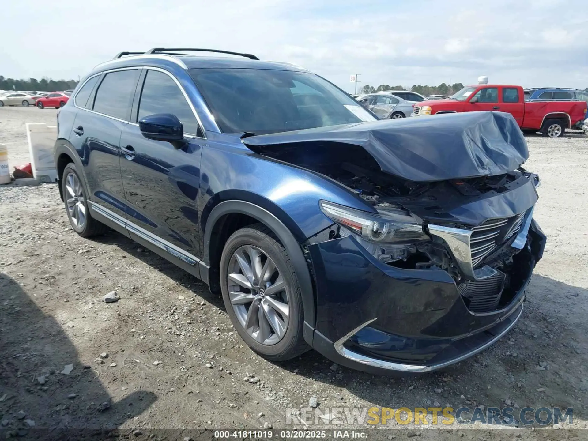 1 fotografías del automóvil dañado JM3TCBDY0N0625223 MAZDA CX-9 2022