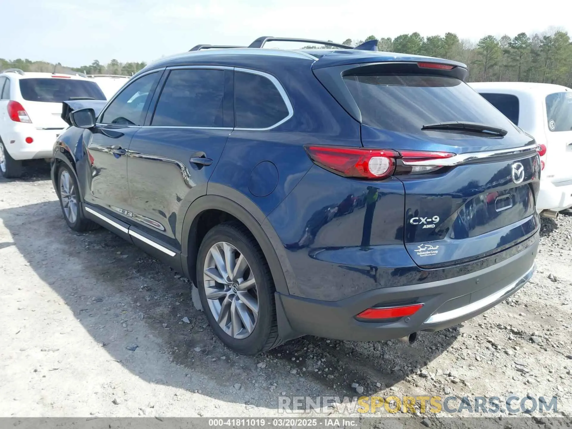 3 fotografías del automóvil dañado JM3TCBDY0N0625223 MAZDA CX-9 2022