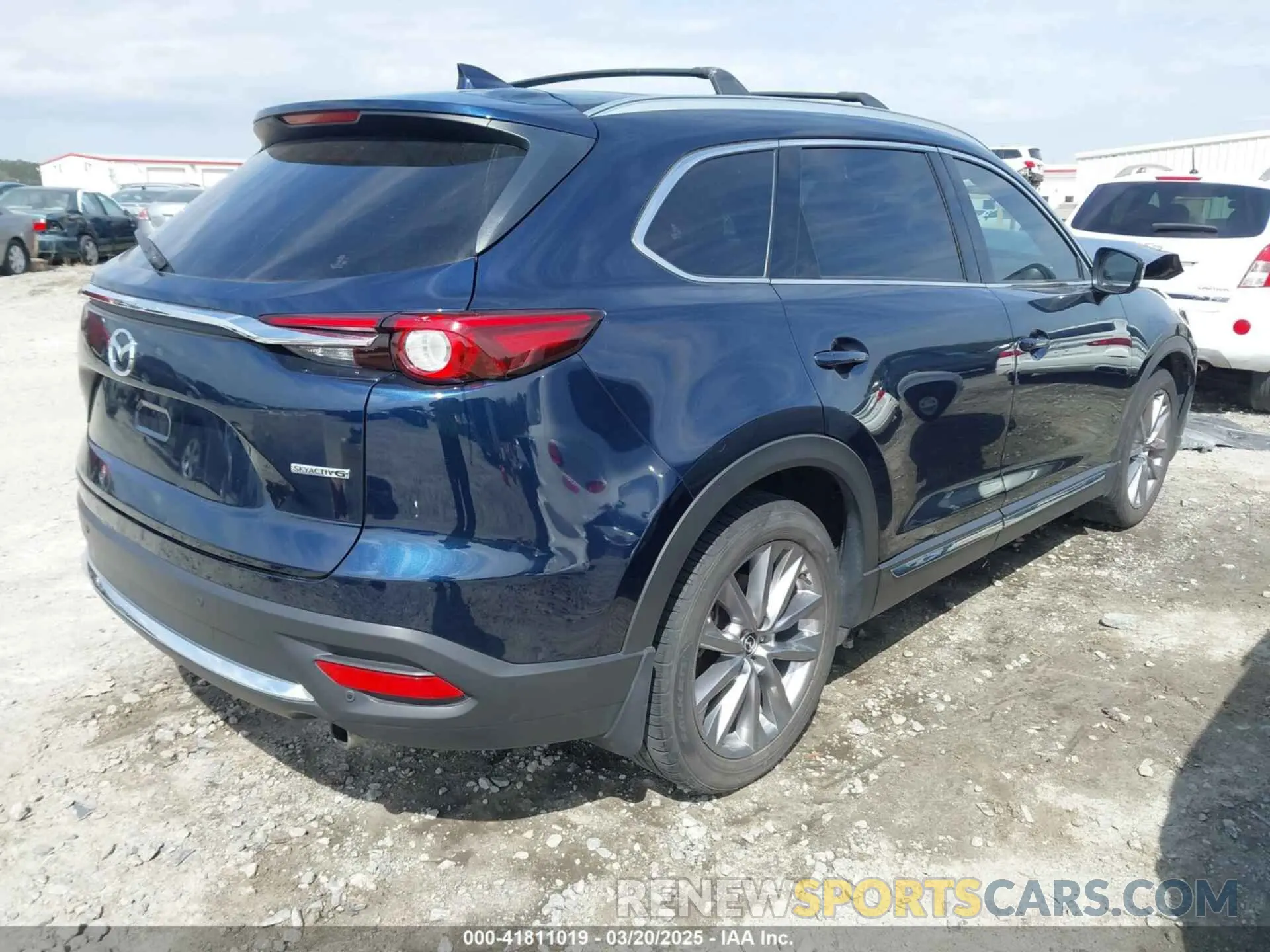 4 fotografías del automóvil dañado JM3TCBDY0N0625223 MAZDA CX-9 2022