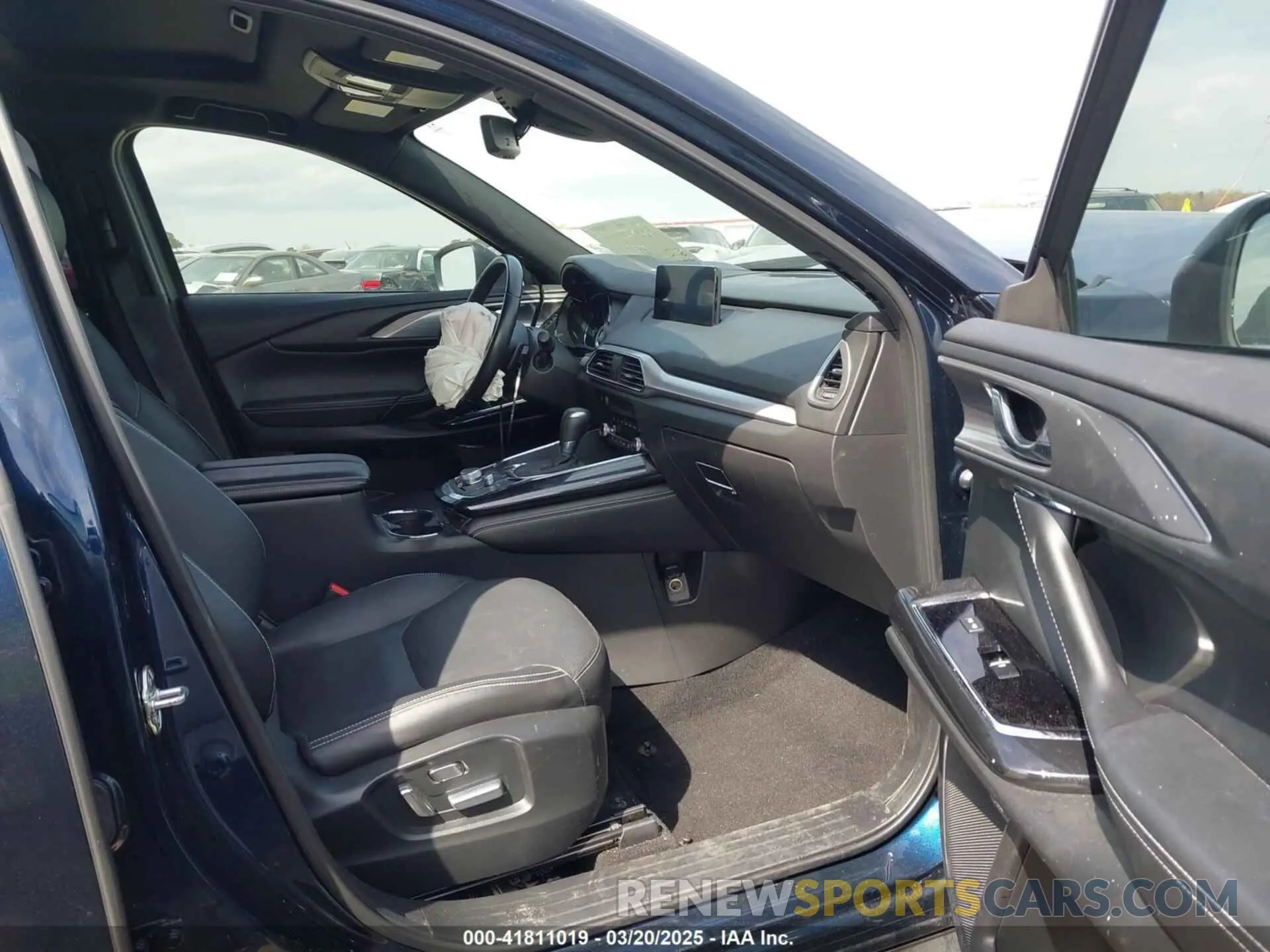 5 fotografías del automóvil dañado JM3TCBDY0N0625223 MAZDA CX-9 2022