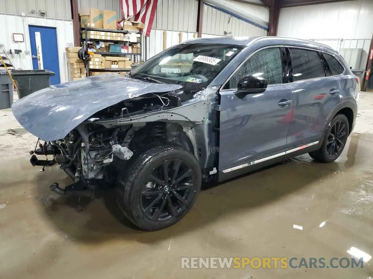 1 fotografías del automóvil dañado JM3TCBDY2N0609895 MAZDA CX-9 2022