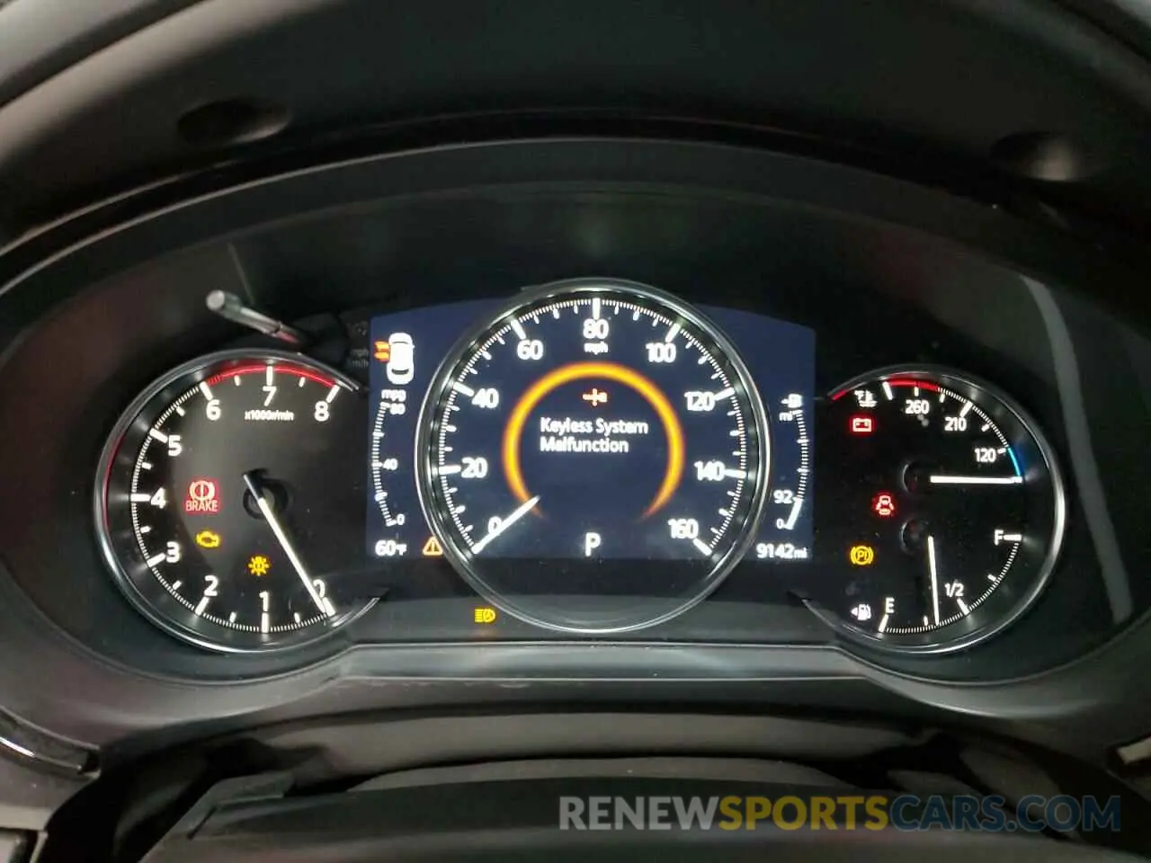 9 fotografías del automóvil dañado JM3TCBDY2N0609895 MAZDA CX-9 2022