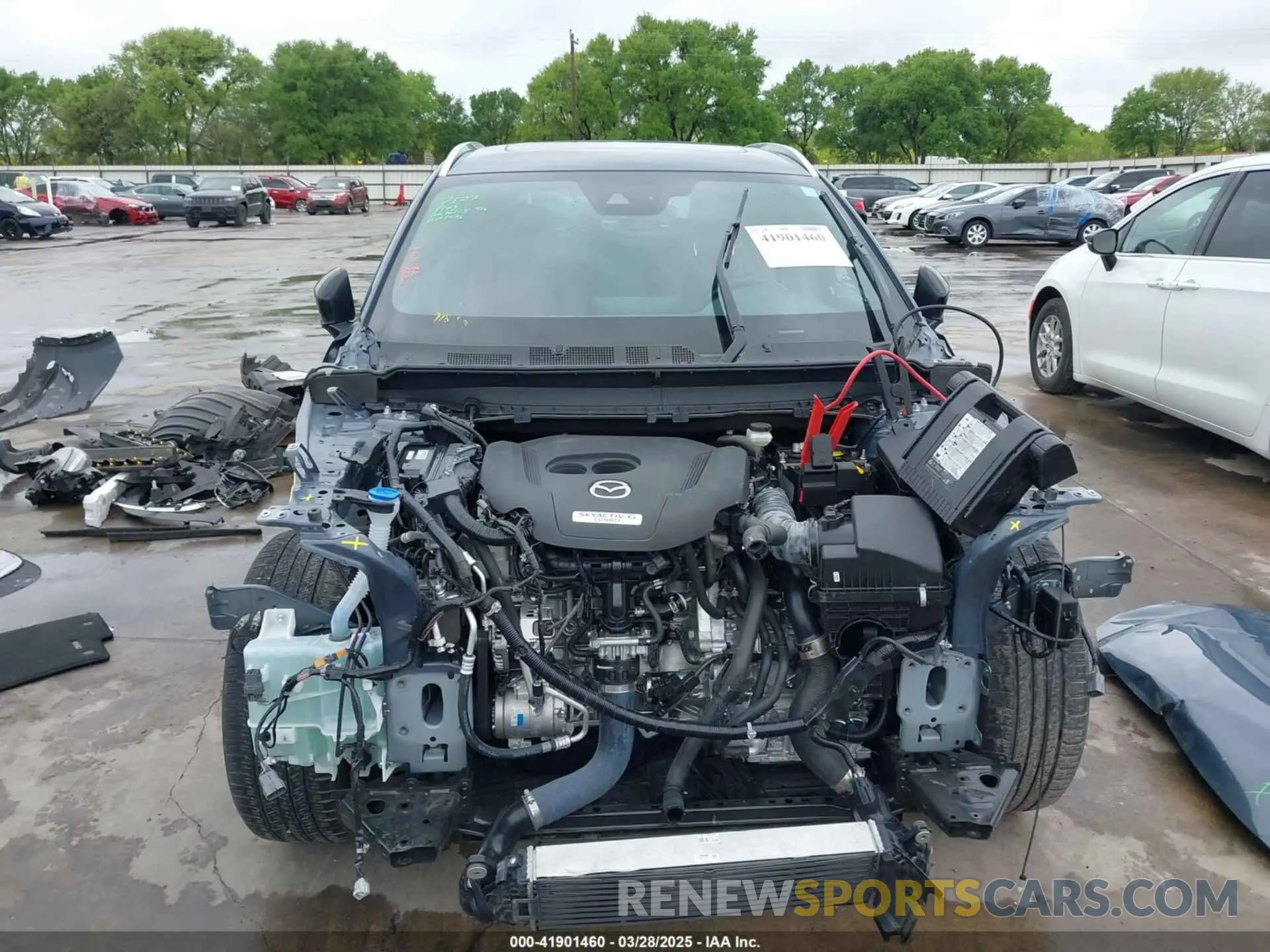 13 fotografías del automóvil dañado JM3TCBDY2N0626986 MAZDA CX-9 2022