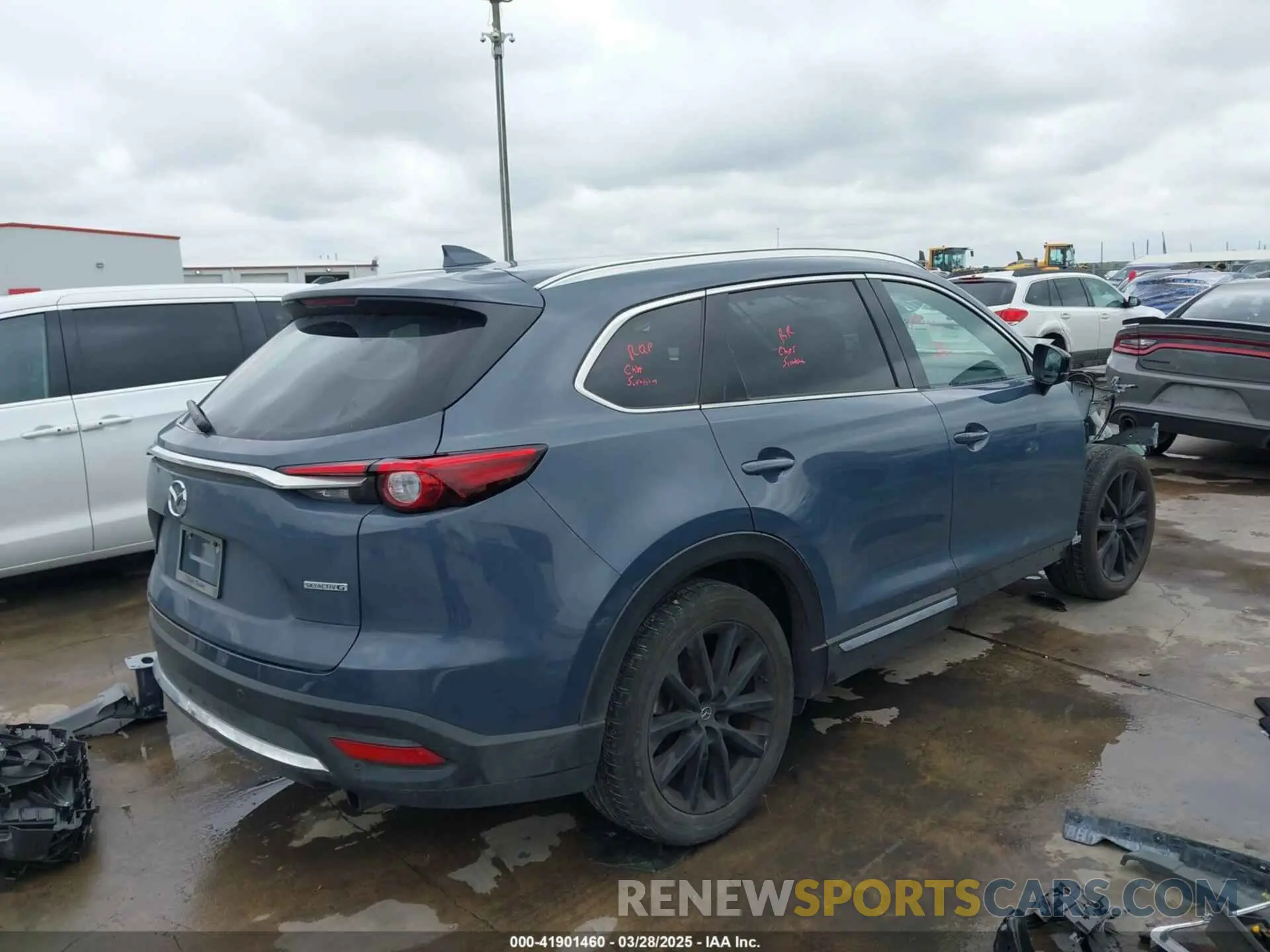 4 fotografías del automóvil dañado JM3TCBDY2N0626986 MAZDA CX-9 2022