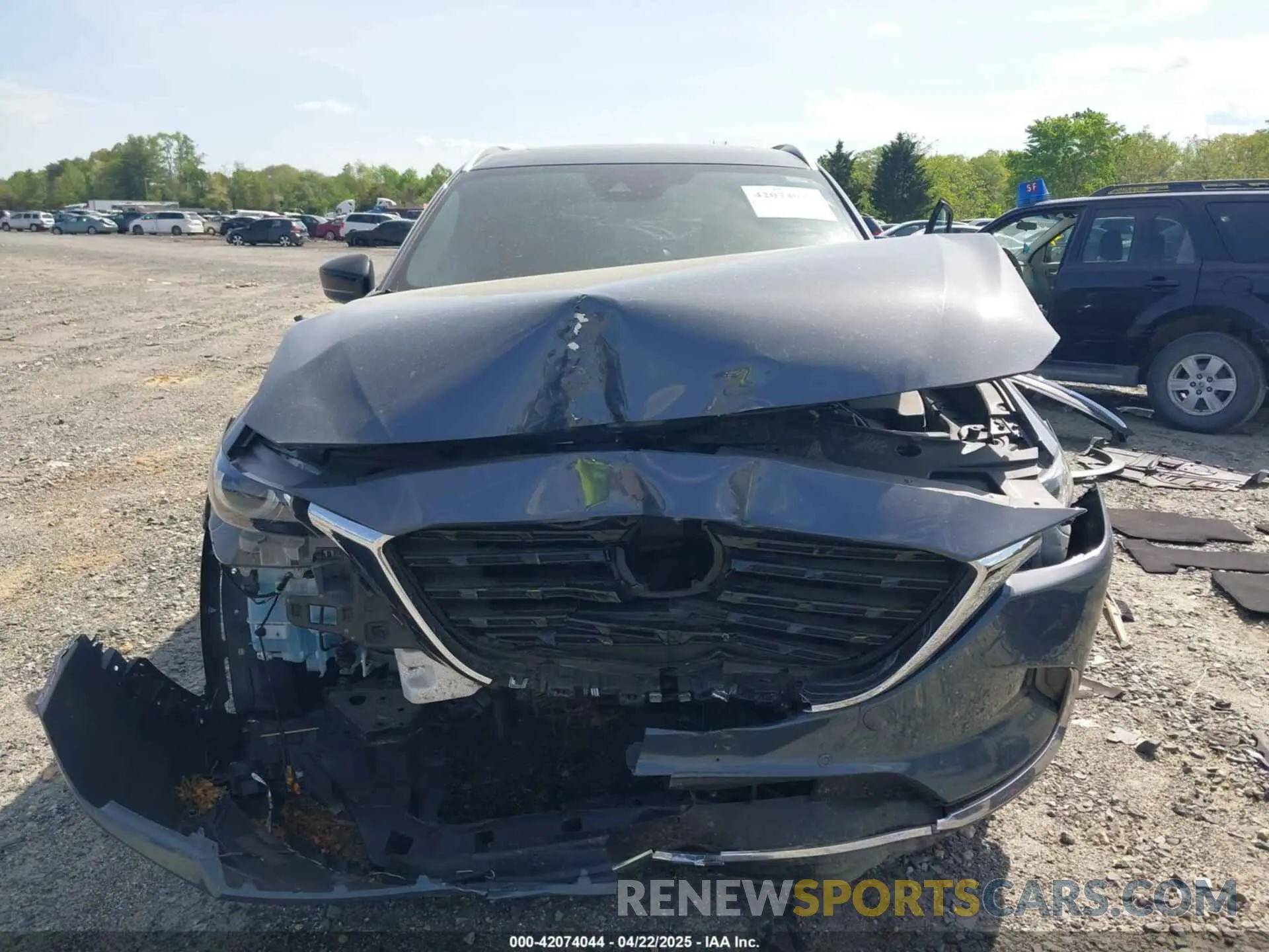 13 fotografías del automóvil dañado JM3TCBDY8N0628886 MAZDA CX-9 2022