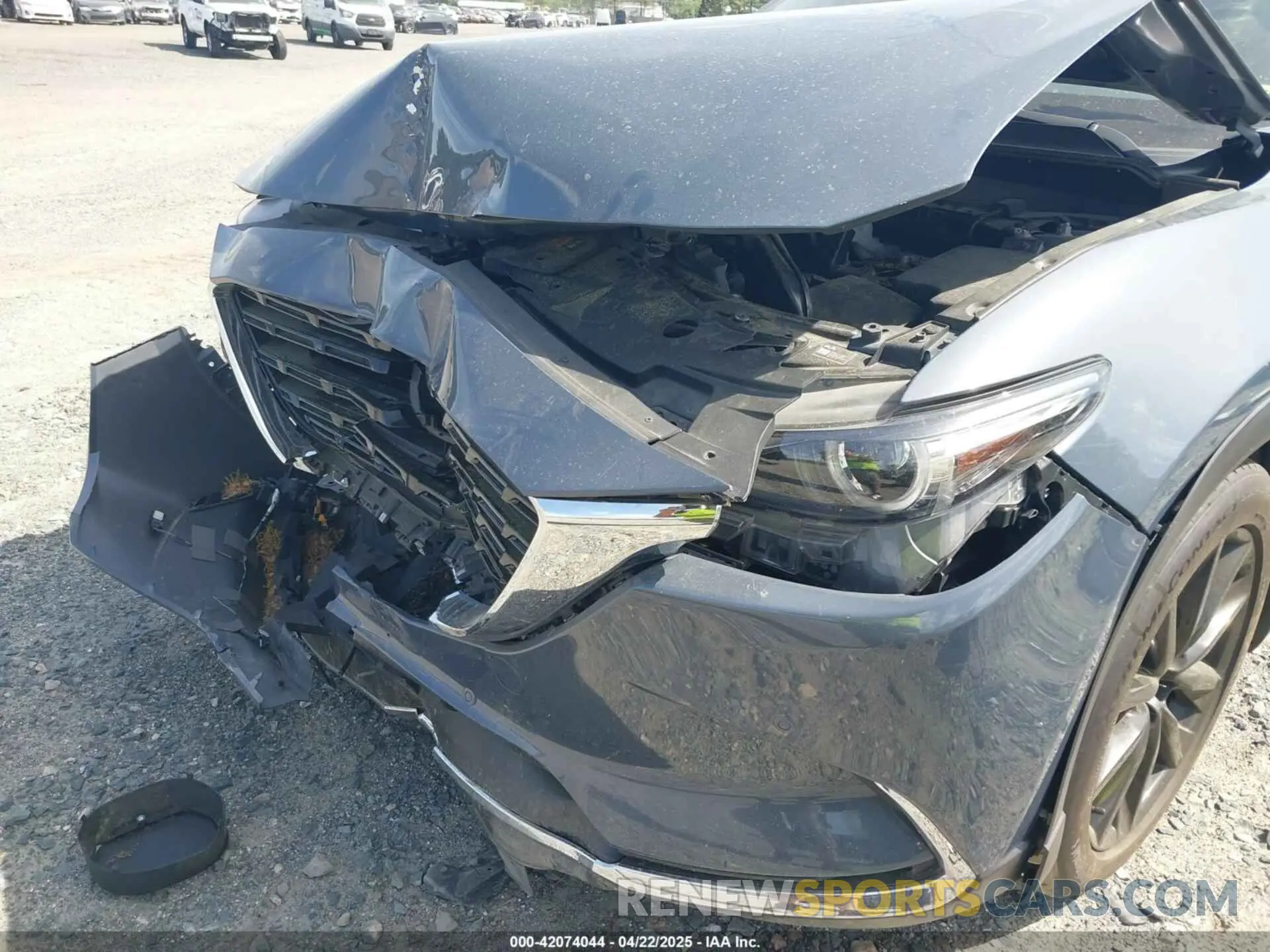 6 fotografías del automóvil dañado JM3TCBDY8N0628886 MAZDA CX-9 2022
