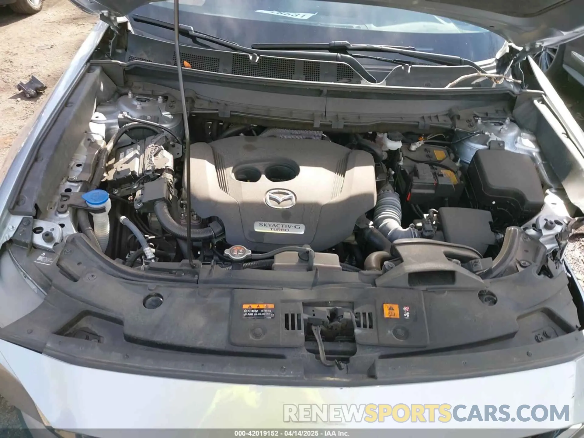 10 fotografías del automóvil dañado JM3TCBAY1P0648632 MAZDA CX-9 2023