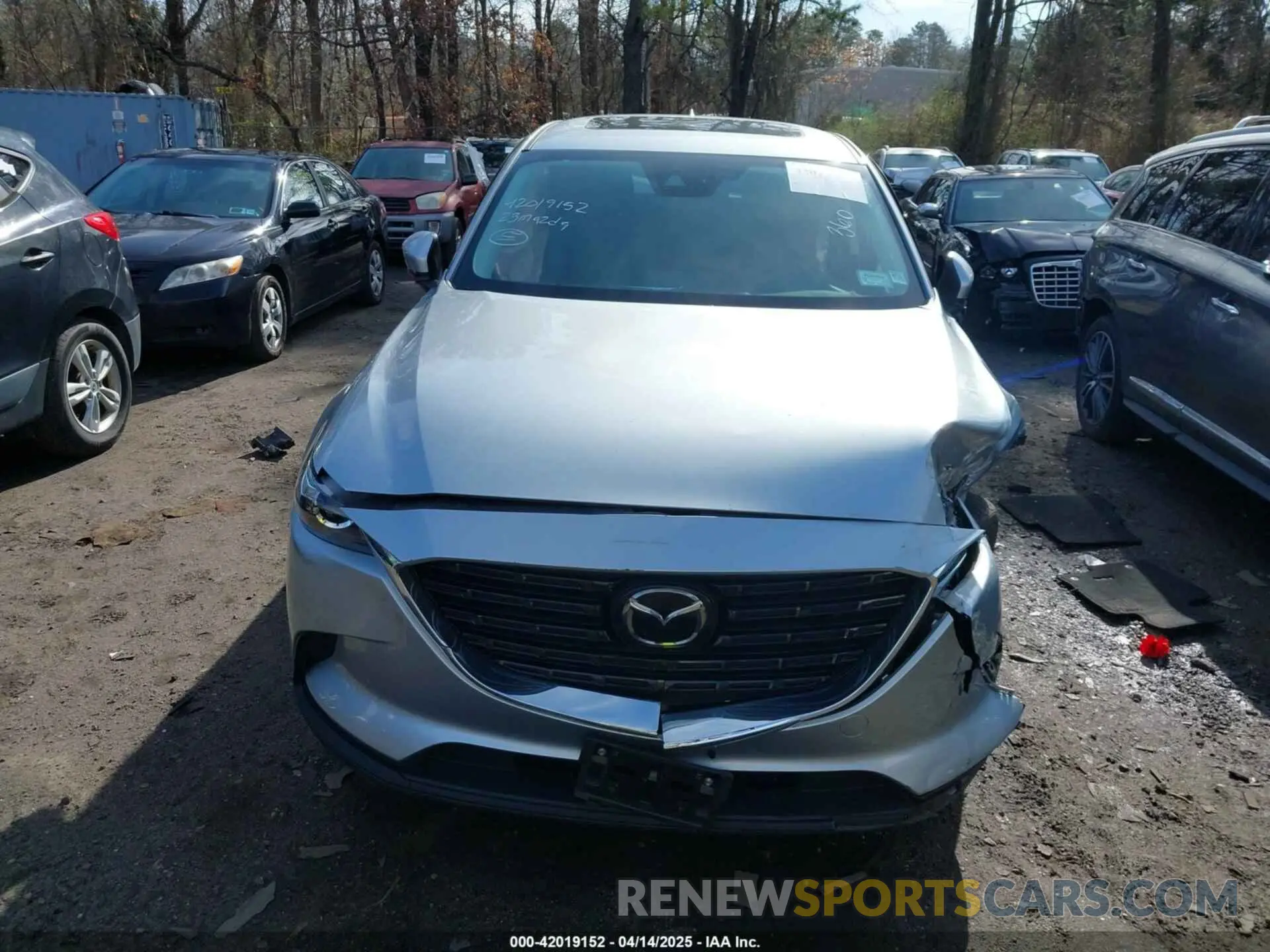 11 fotografías del automóvil dañado JM3TCBAY1P0648632 MAZDA CX-9 2023