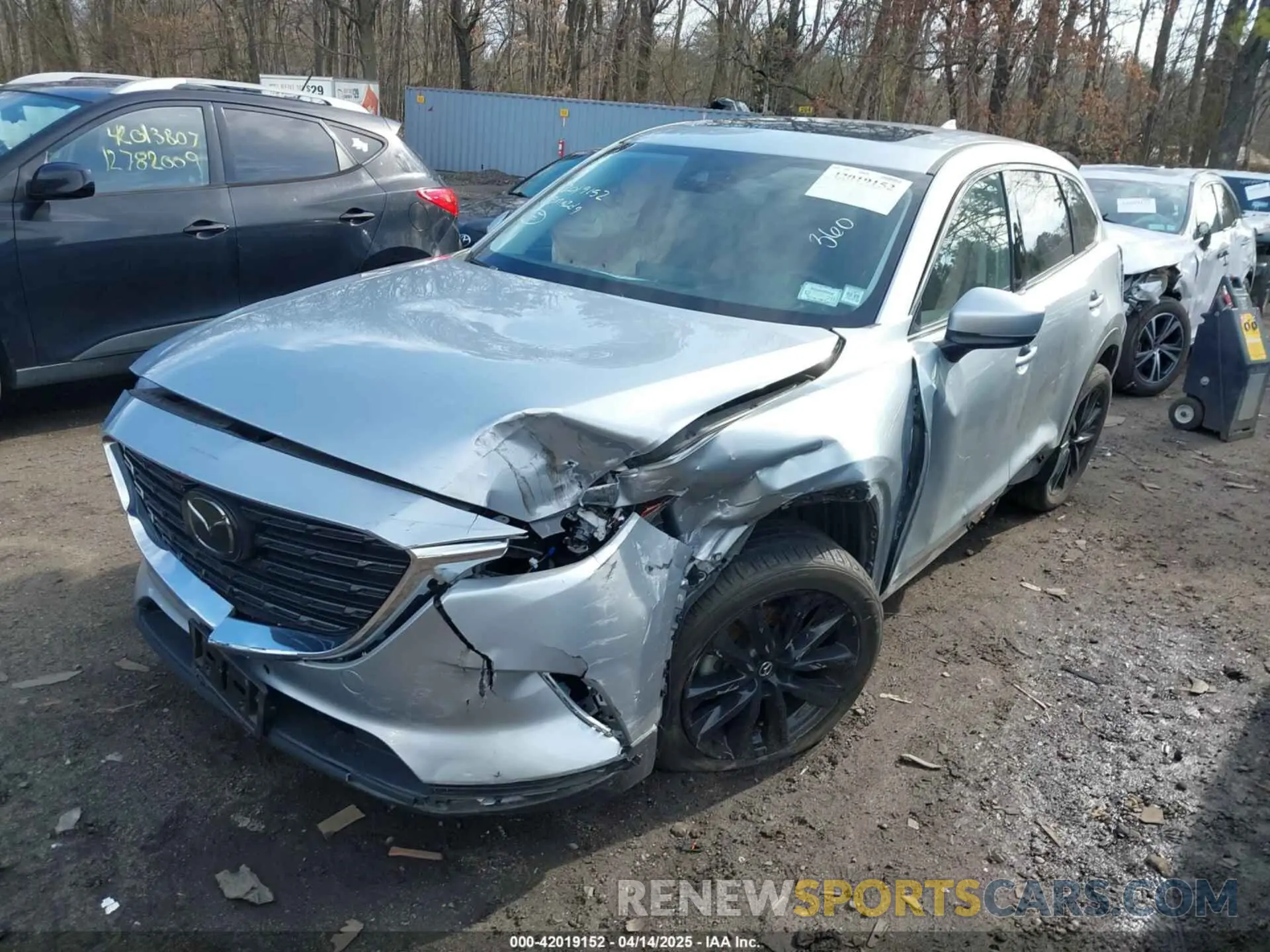 6 fotografías del automóvil dañado JM3TCBAY1P0648632 MAZDA CX-9 2023