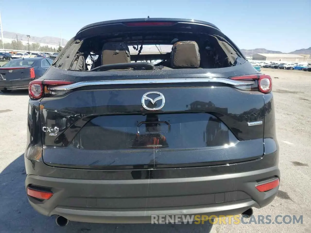 6 fotografías del automóvil dañado JM3TCBAY8P0643847 MAZDA CX-9 2023